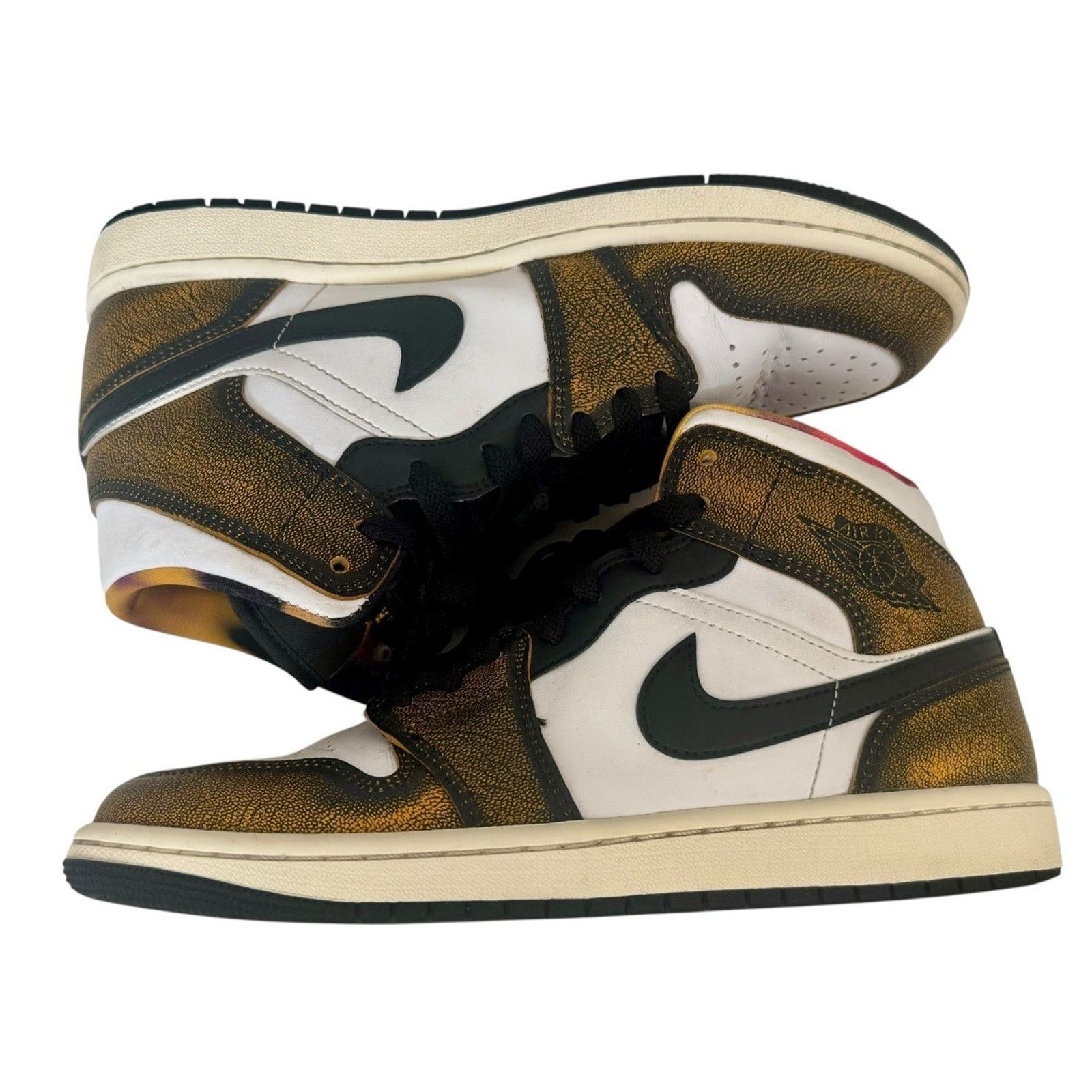 Nike NIKE AIR JORDAN 1 Mid SE Retro Wear Away Taxi Shoes Mens 7.5 Size US 7.5 / EU 40-41 - 11 Thumbnail