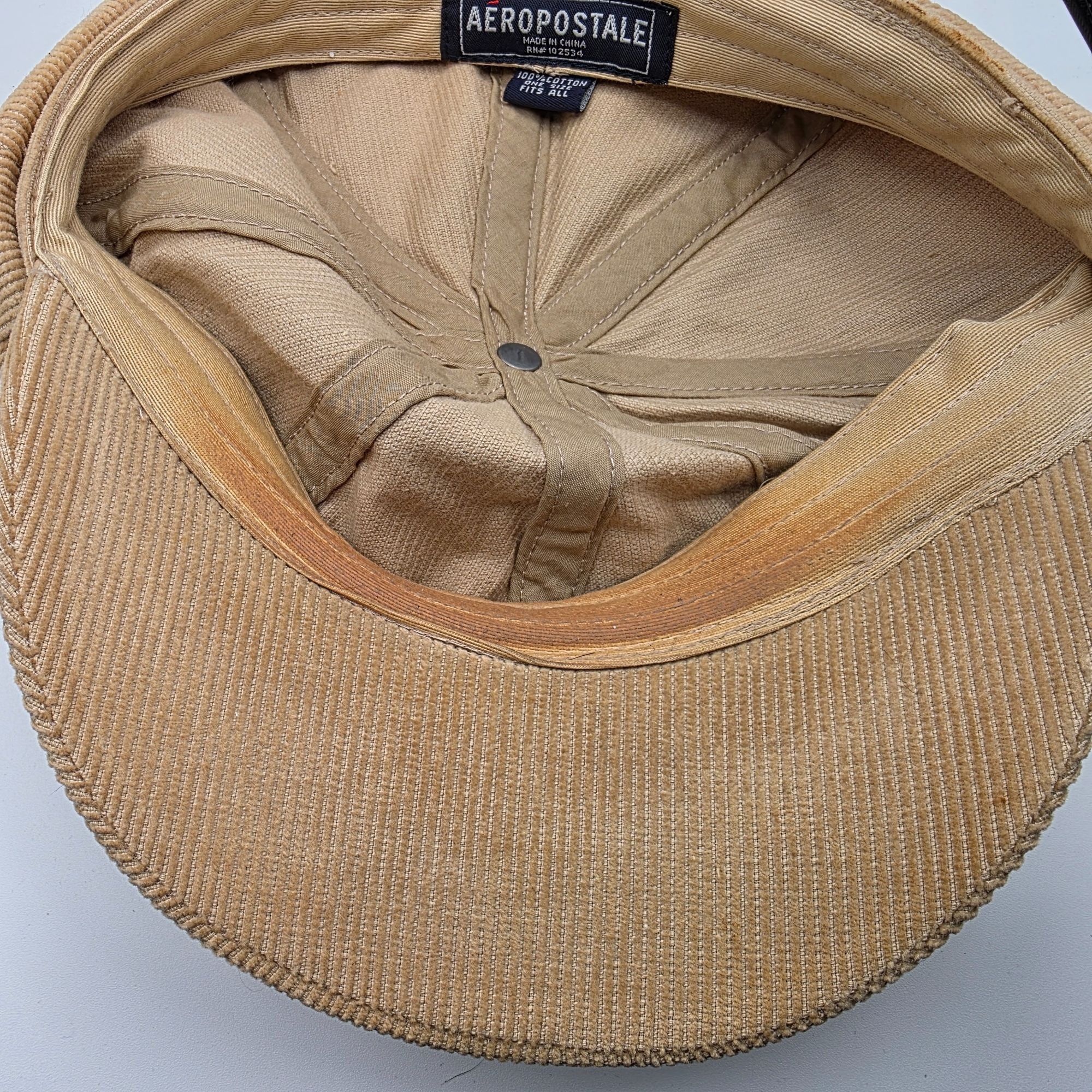 Aeropostale Aeropostale Corduroy Brown Newsboy Caddy Hat Cap Casual Spor Size ONE SIZE - 8 Thumbnail
