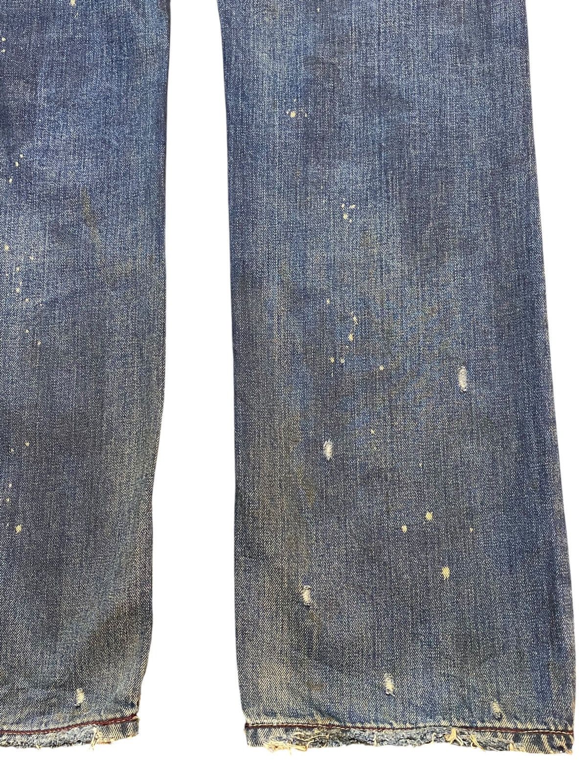Diesel Black Gold Vintage Diesel Acid Wash Enough Baggy Distressed Jeans Size US 32 / EU 48 - 13 Thumbnail