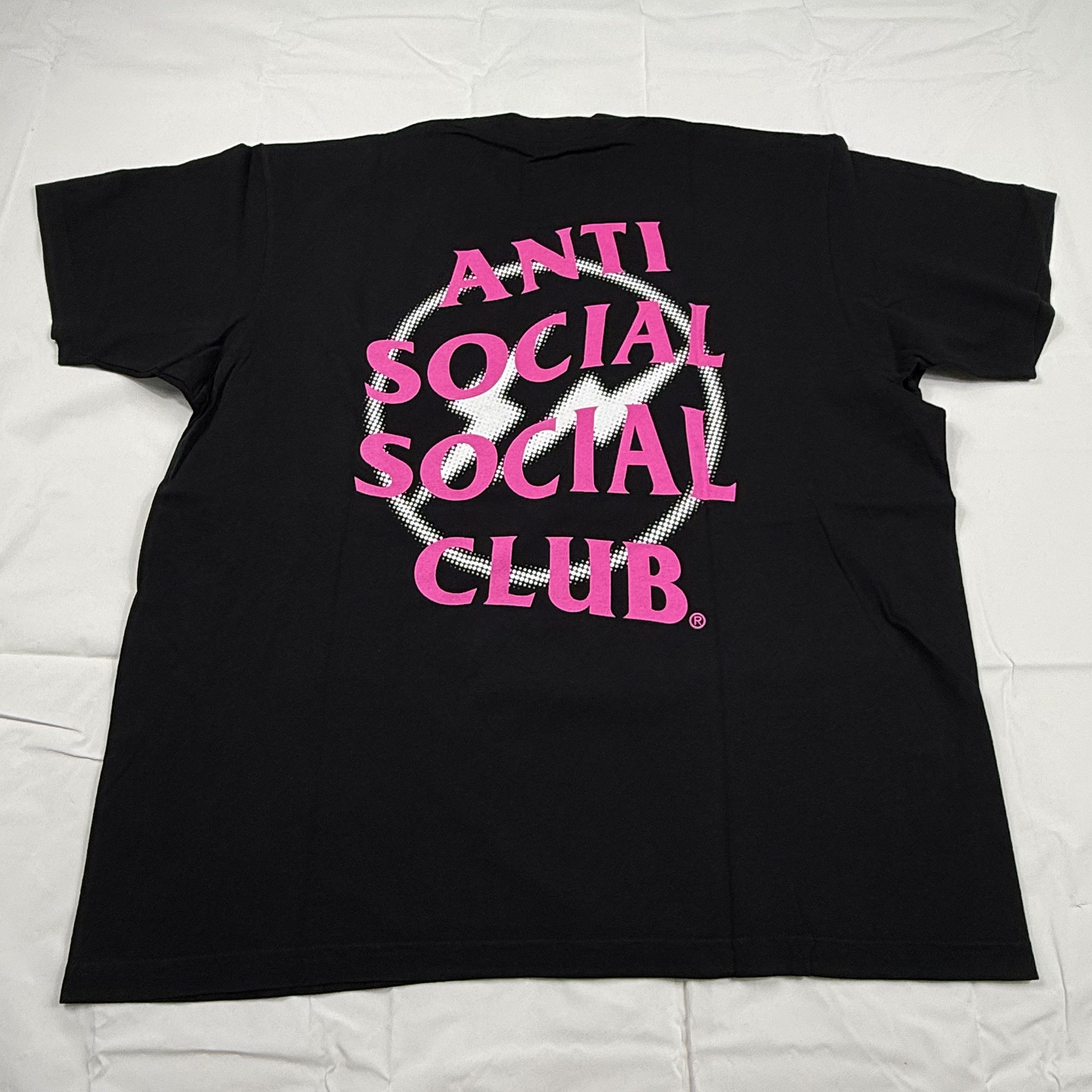 Anti Social Social Club Anti Social Social Club x Fragment Pink Bolt Logo Tee XL Size US XL / EU 56 / 4 - 1 Thumbnail