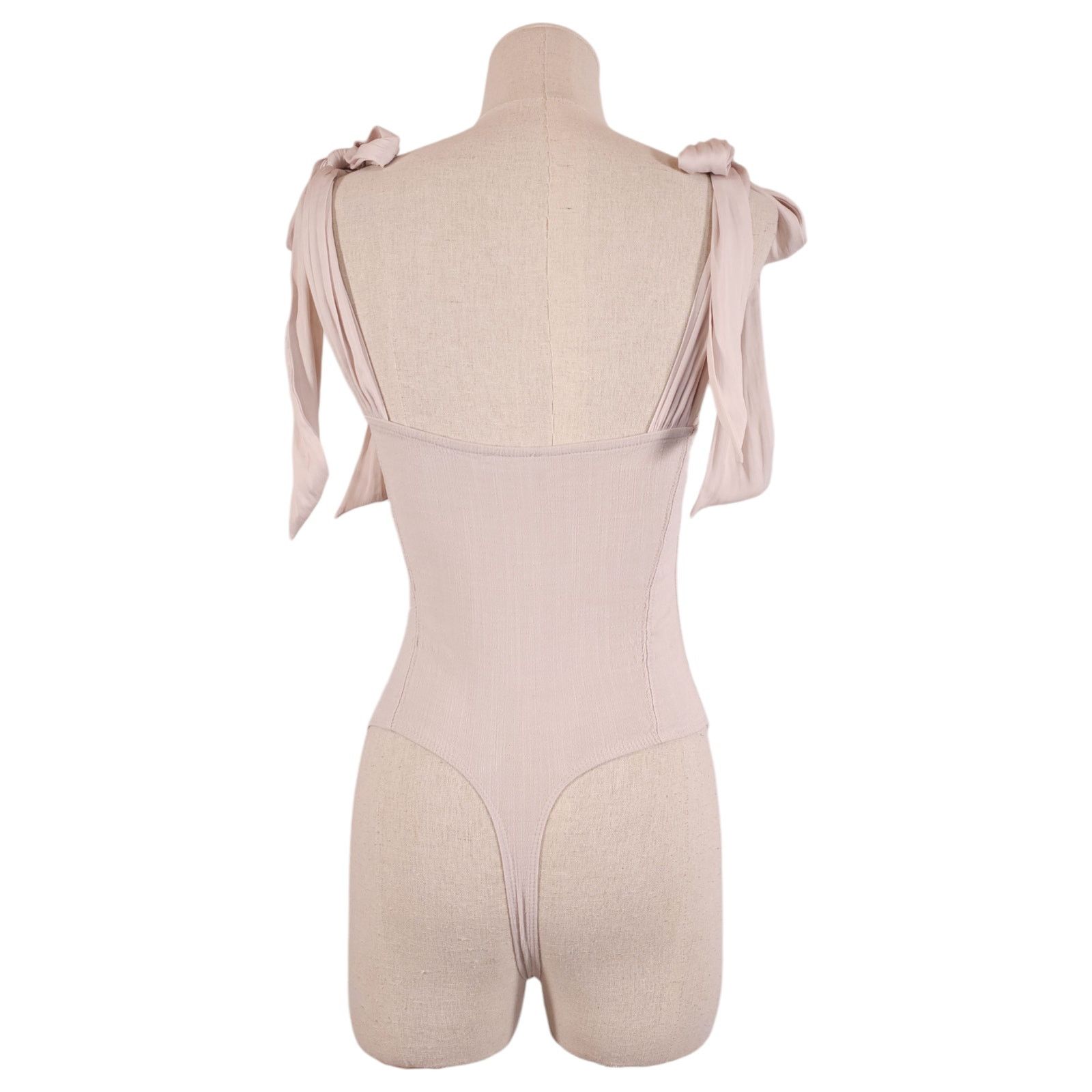 Free People Free People Lola Bodysuit Harvest Moon Beige Sz Small Size S / US 4 / IT 40 - 3 Thumbnail