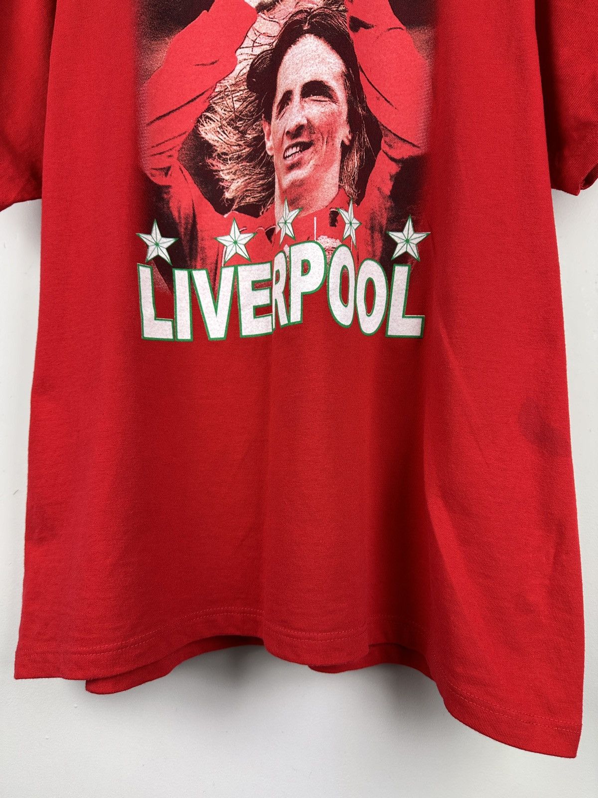 Vintage 9# Torres Liverpool Fan Soccer Football T-shirt Size US L / EU 52-54 / 3 - 10 Thumbnail