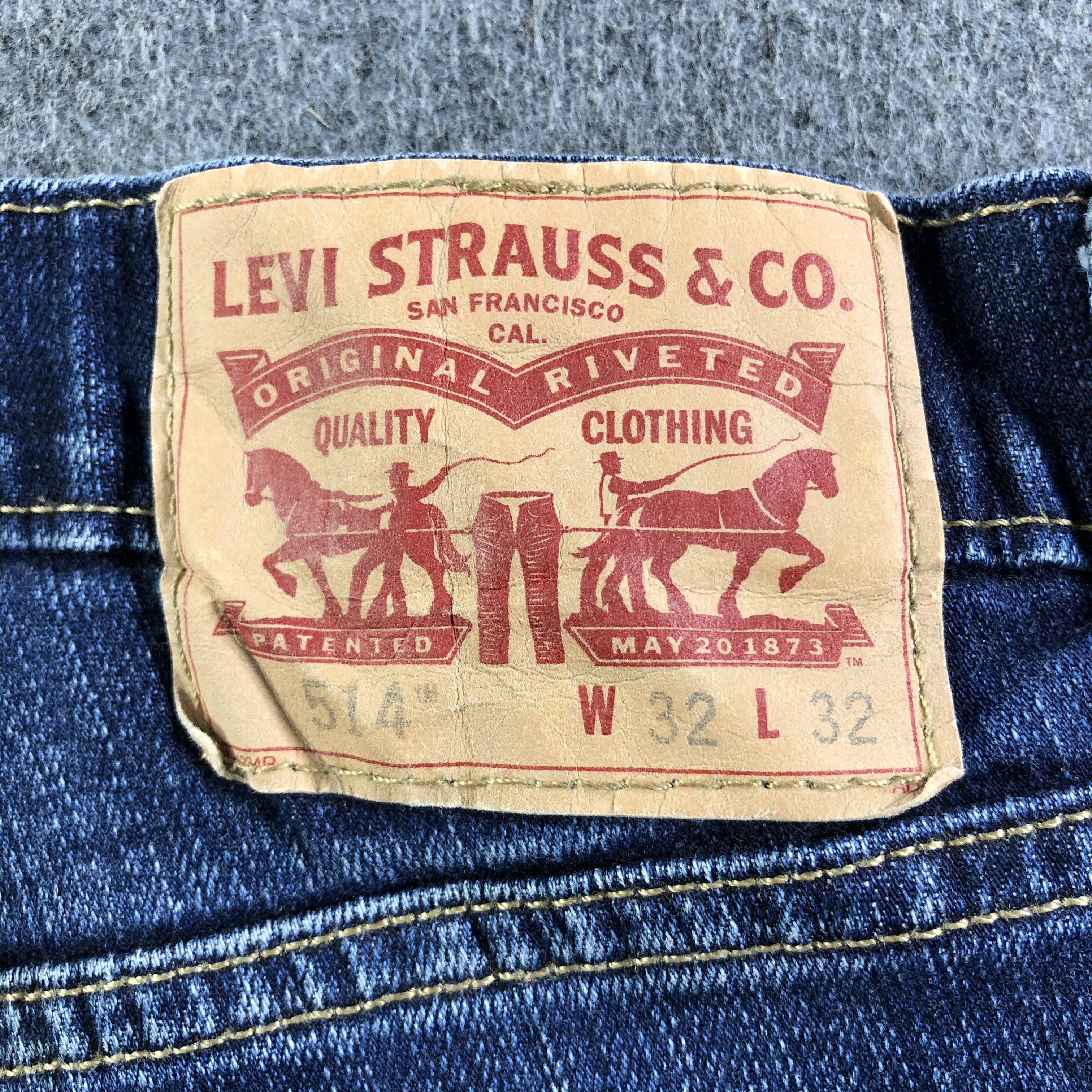 Levi's Vintage Blue Wash Levis 514 Jeans-J4443 Size US 32 / EU 48 - 5 Thumbnail