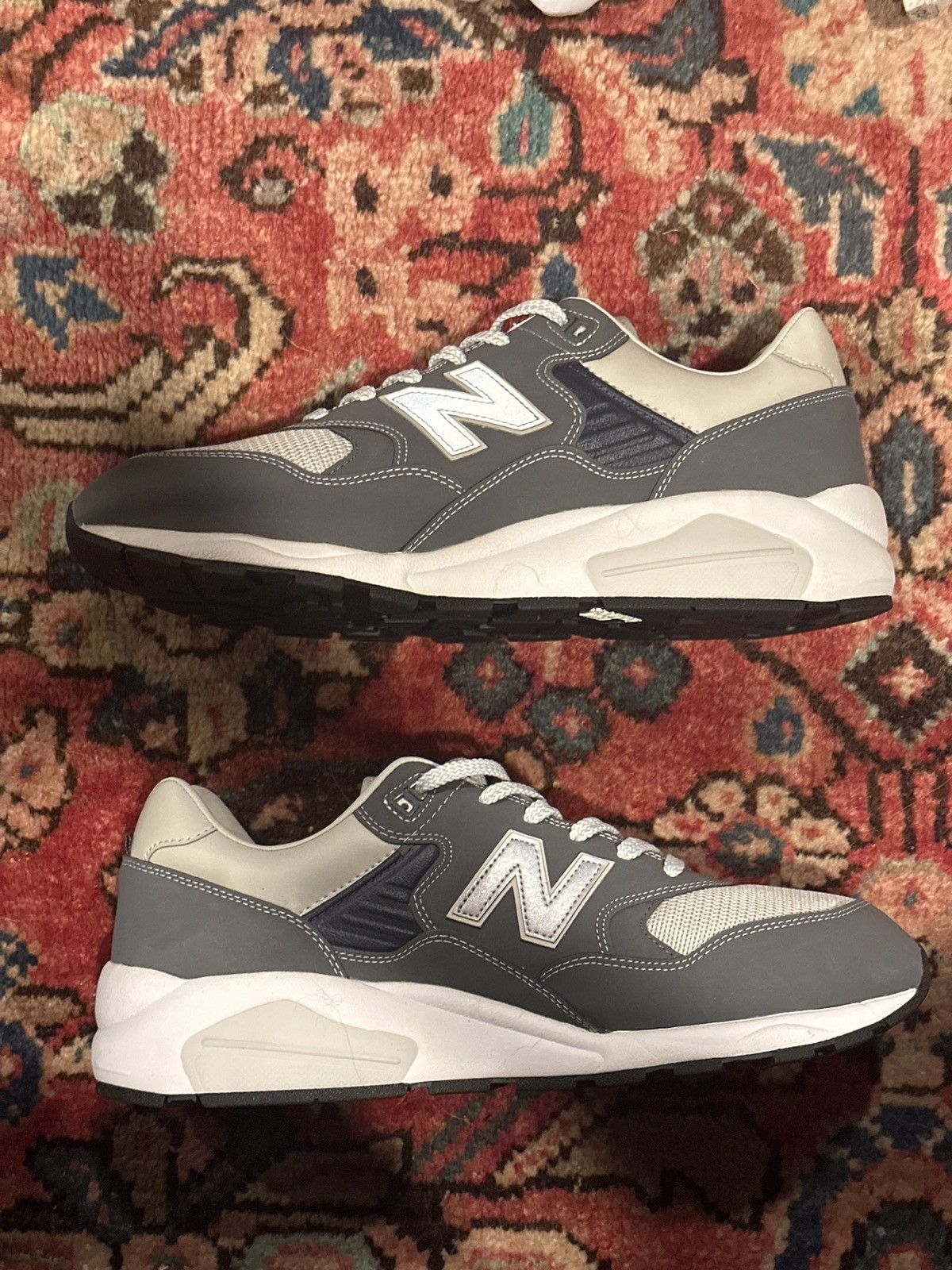 New Balance New balance 580 grey size 12 Size US 12 / EU 45 - 2 Thumbnail