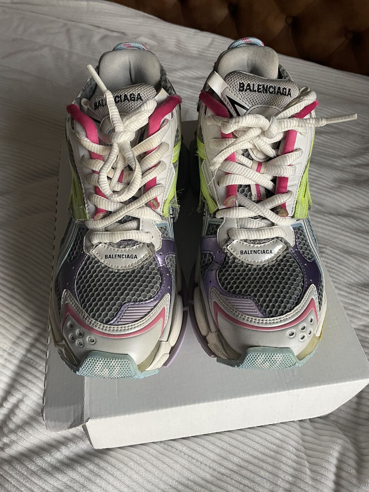 Balenciaga Balenciaga multicolor sneakers Size US 9 / EU 42 - 5 Thumbnail