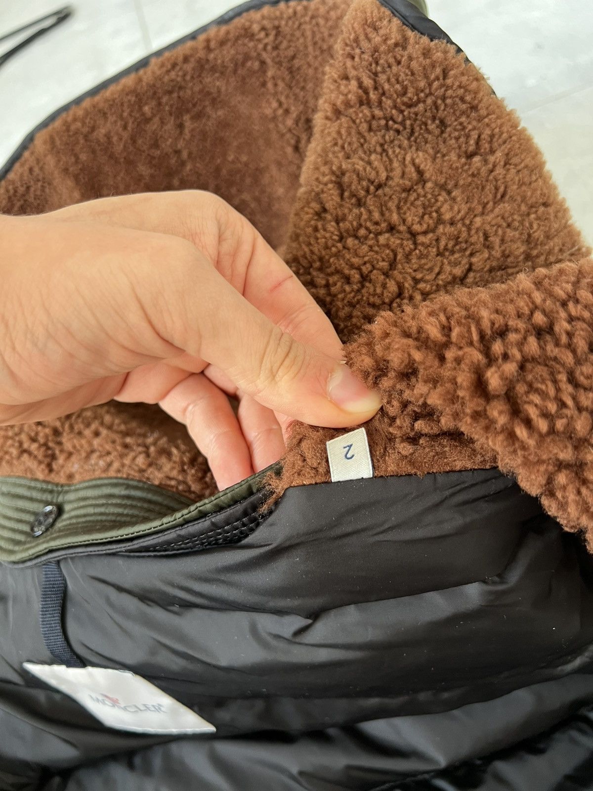 Moncler Real Leather and fur armand giubbotto Size US M / EU 48-50 / 2 - 14 Thumbnail