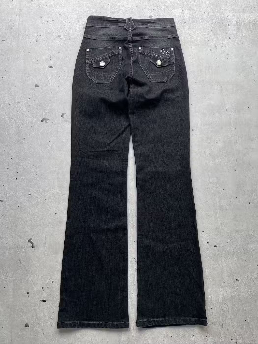 Japanese Brand × Vintage Vintage Flared Jeans Size 31" - 4 Thumbnail