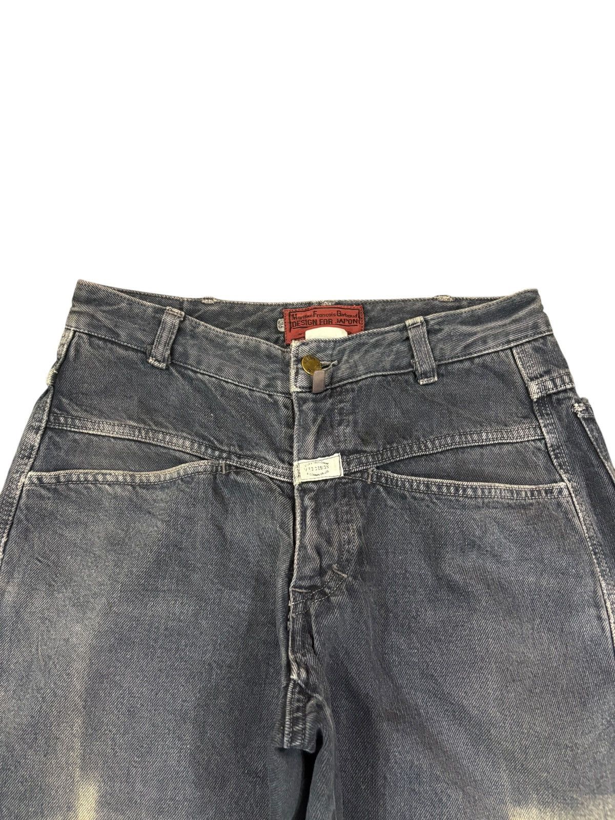 Marithe + Francois Girbaud Vintage Marithe Francois Girbaud Avant Garde Jeans Size US 27 - 4 Thumbnail