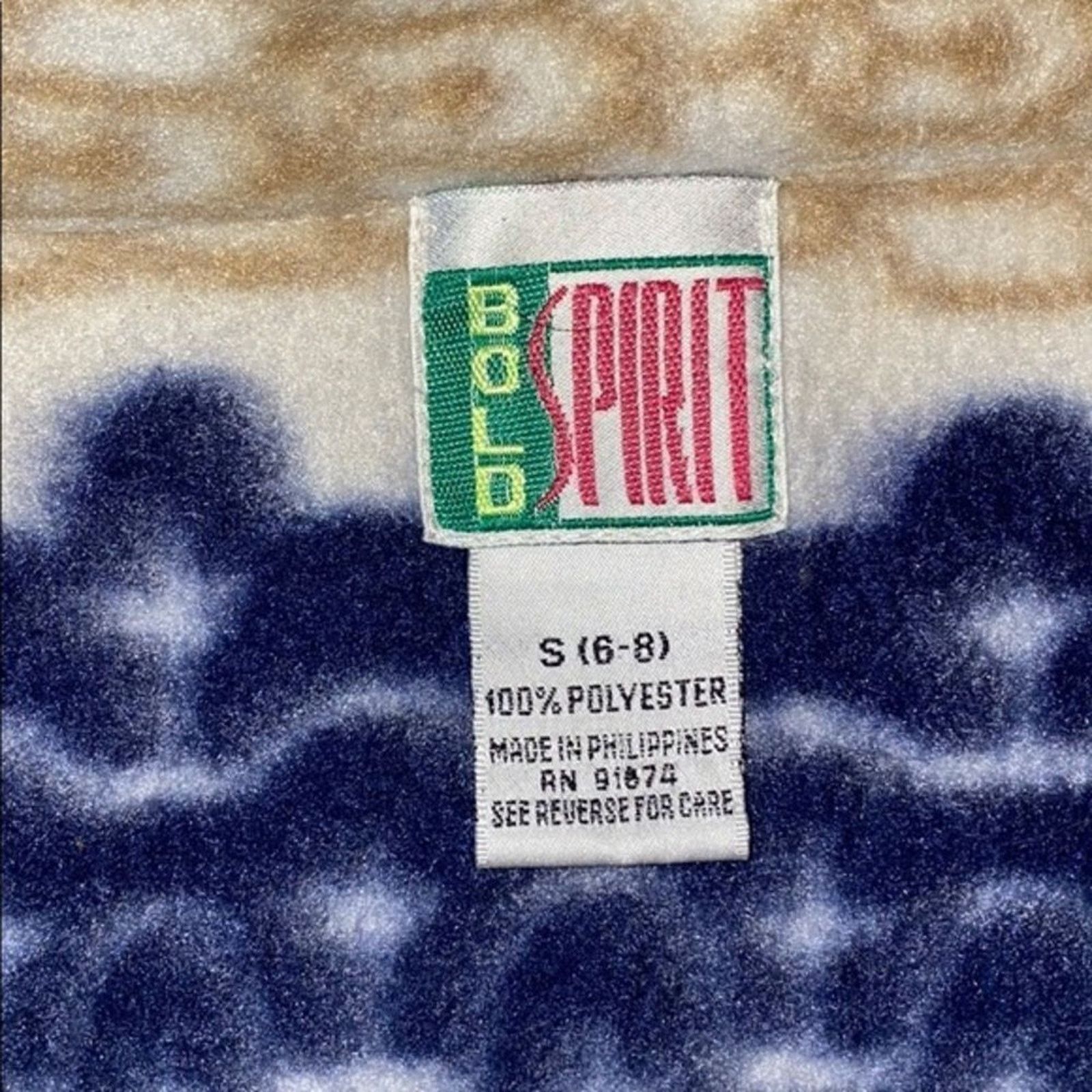Other Bold Spirit Aztec Tribal Print Quarter Zip Fleece | Sz S Size S / US 4 / IT 40 - 4 Thumbnail