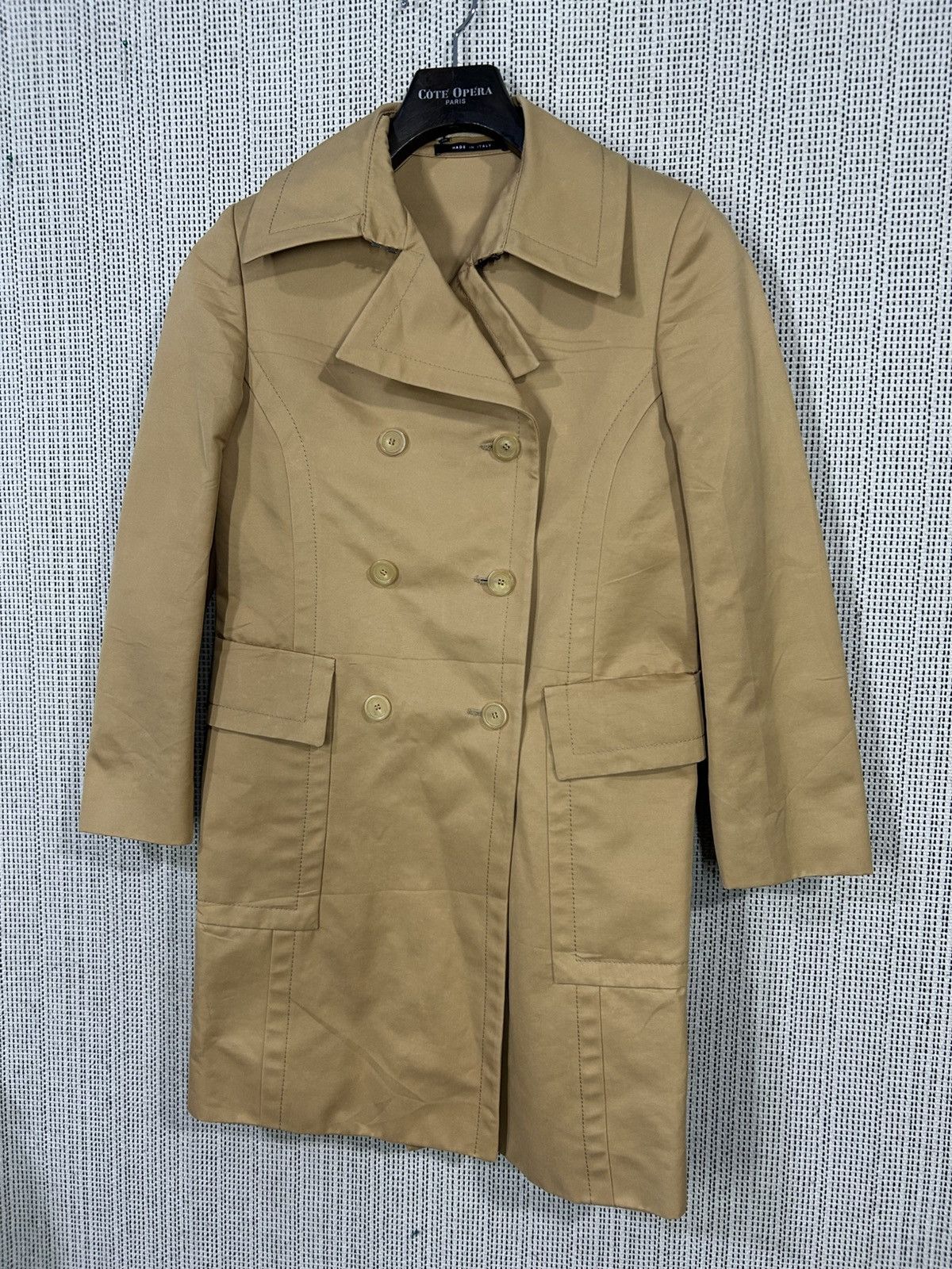 Gucci Vintage gucci trenchcoat big pocket Size XS / US 0-2 / IT 36-38 - 18 Thumbnail