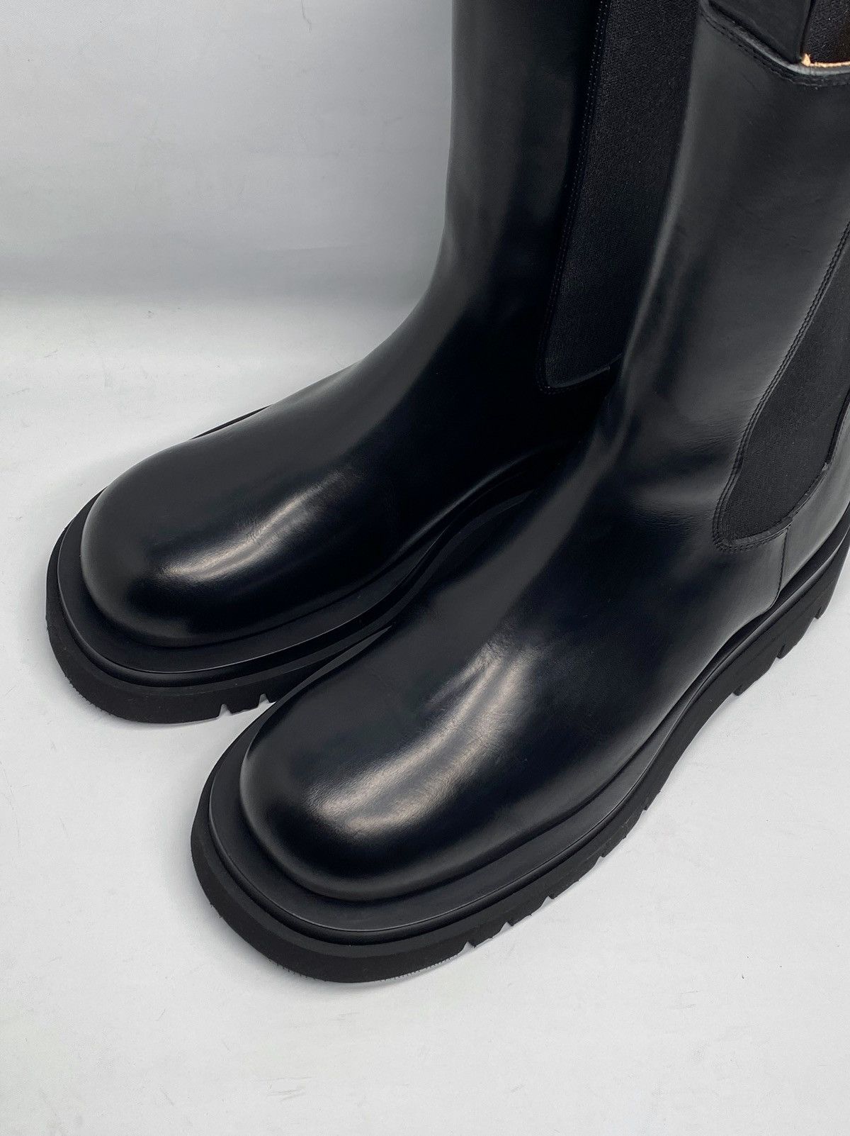 Bottega Veneta Bottega Veneta Lug Sole Leather Boots size 40 Size US 10 / IT 40 - 6 Thumbnail