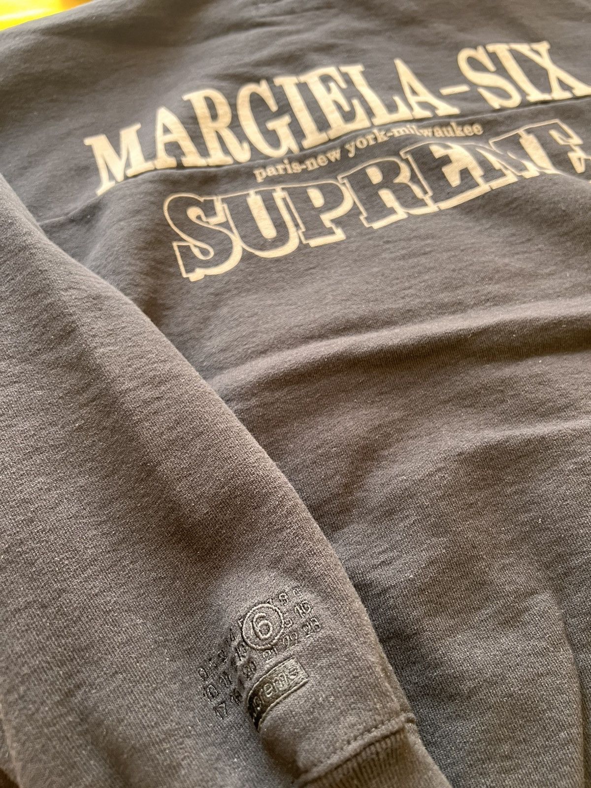 Maison Margiela × Supreme Supreme MM6 Maison Margiela Eagle Zip Up Hooded Sweatshirt Size US XL / EU 56 / 4 - 18 Thumbnail
