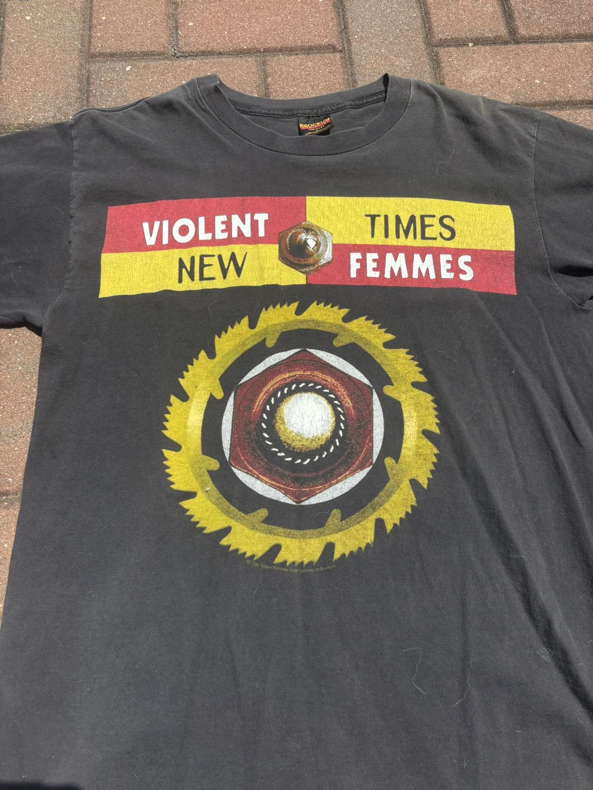 Vintage Vintage Violent Femmes T-Shirt “New Times” 90s Tour Tee Size US L / EU 52-54 / 3 - 2 Thumbnail