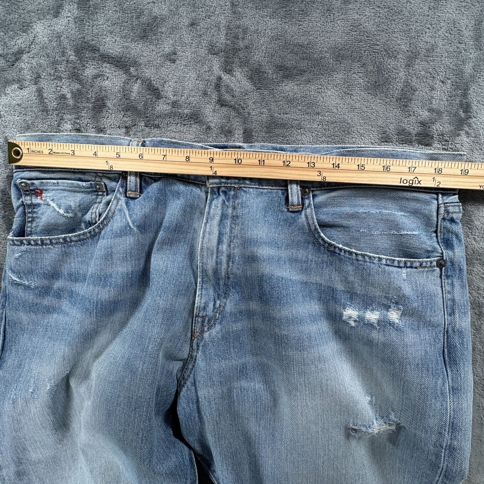 Polo Ralph Lauren Vintage Polo Ralph Lauren 867 Denim Jeans Distressed 36x35 V Size US 36 / EU 52 - 4 Thumbnail