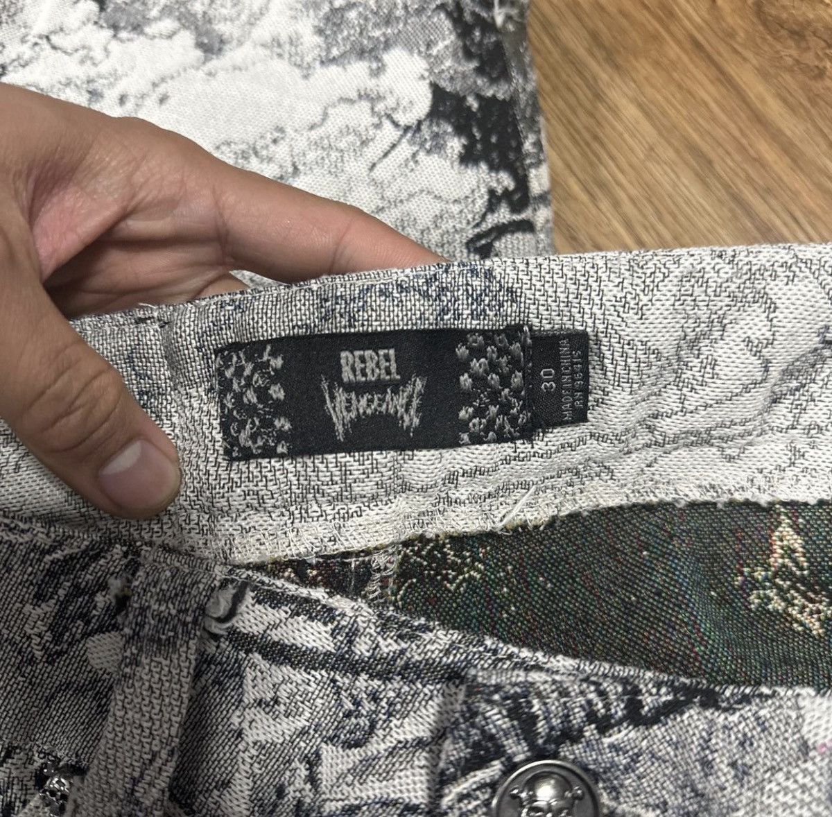 Other Grim Reaper Jorts W30 Size US 30 / EU 46 - 3 Thumbnail