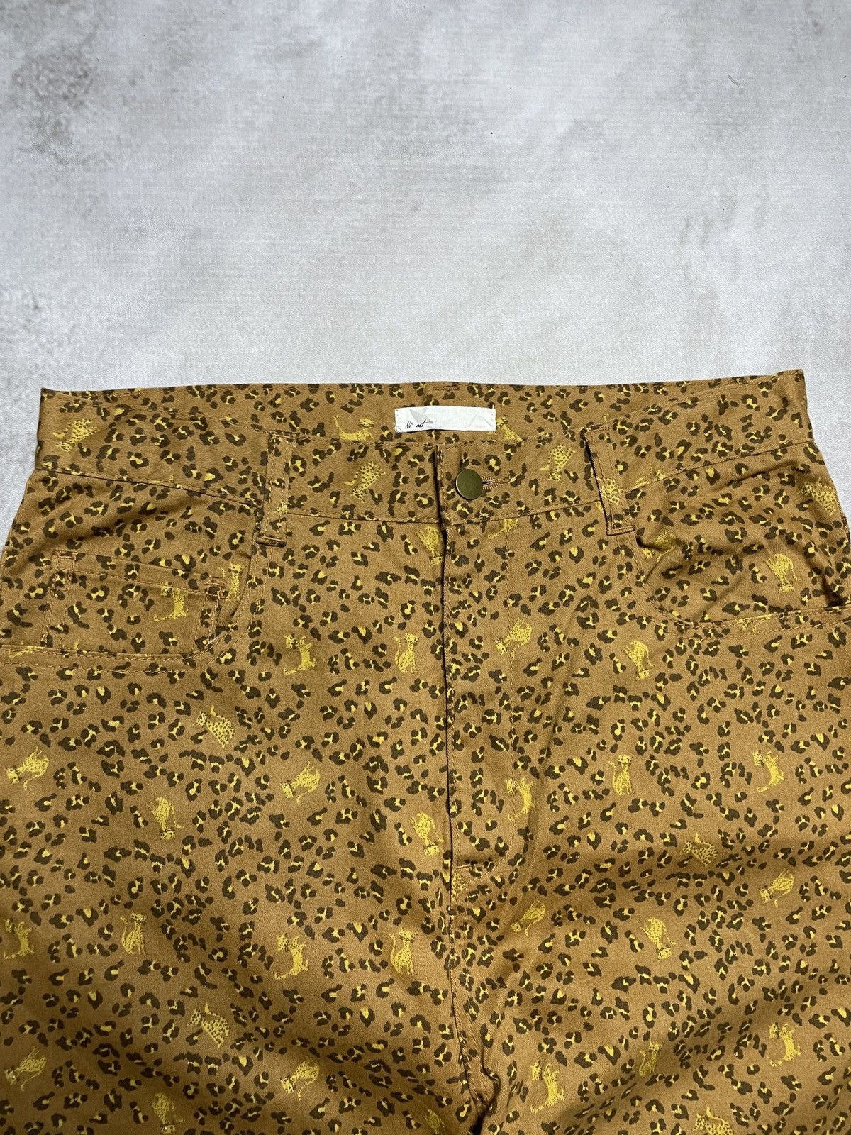 Issey Miyake 2000’s Net-Net - Leopard Pattern Pants Size US 29 - 3 Thumbnail