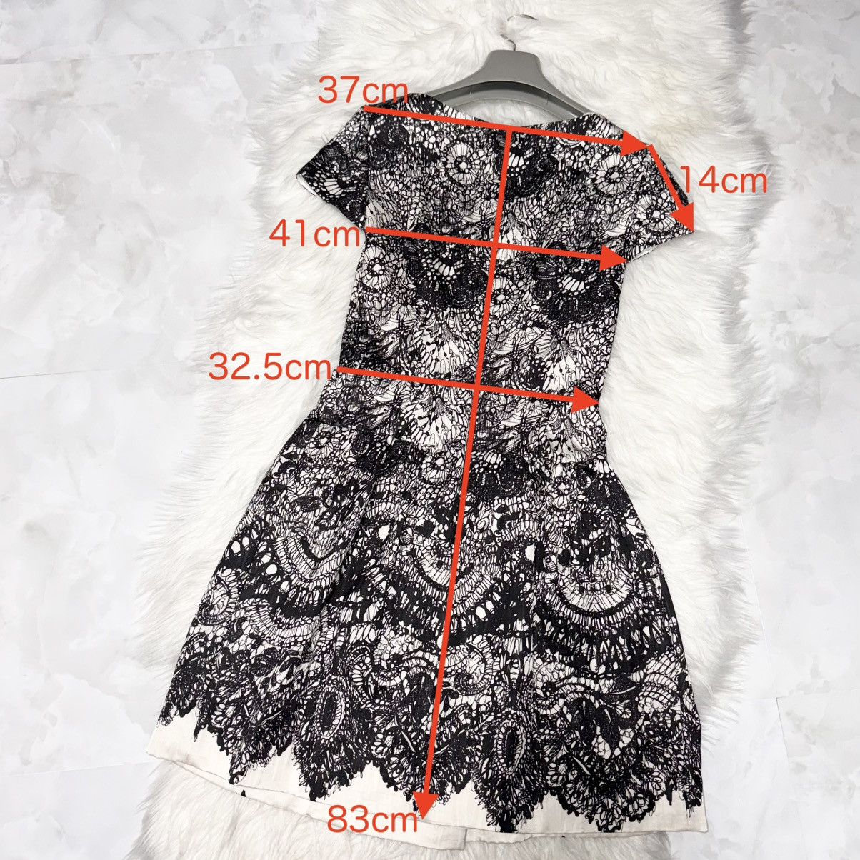 Prada Genuine Prada Flower Lace Print Short Sleeve Dress 36 PRADA Size XS / US 0-2 / IT 36-38 - 6 Thumbnail