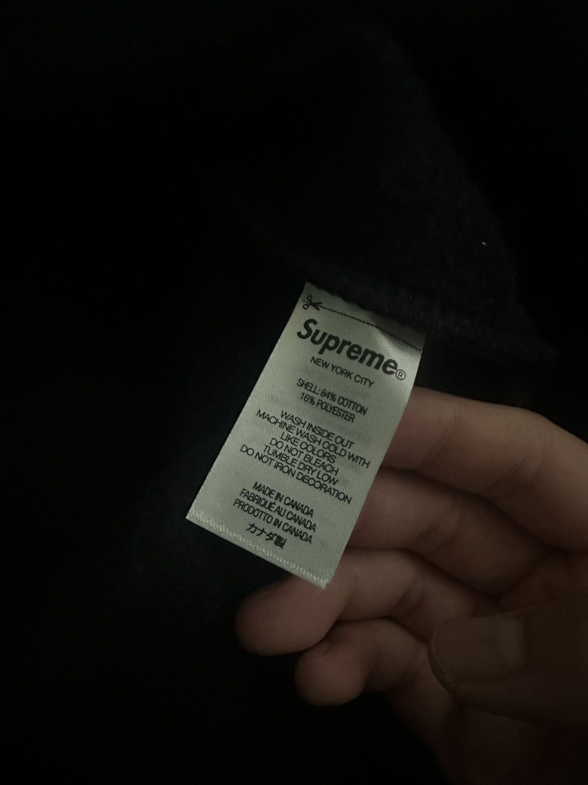 Supreme × Yohji Yamamoto Supreme x Yohji Yamamoto Tekken Hoodie Size US S / EU 44-46 / 1 - 6 Thumbnail