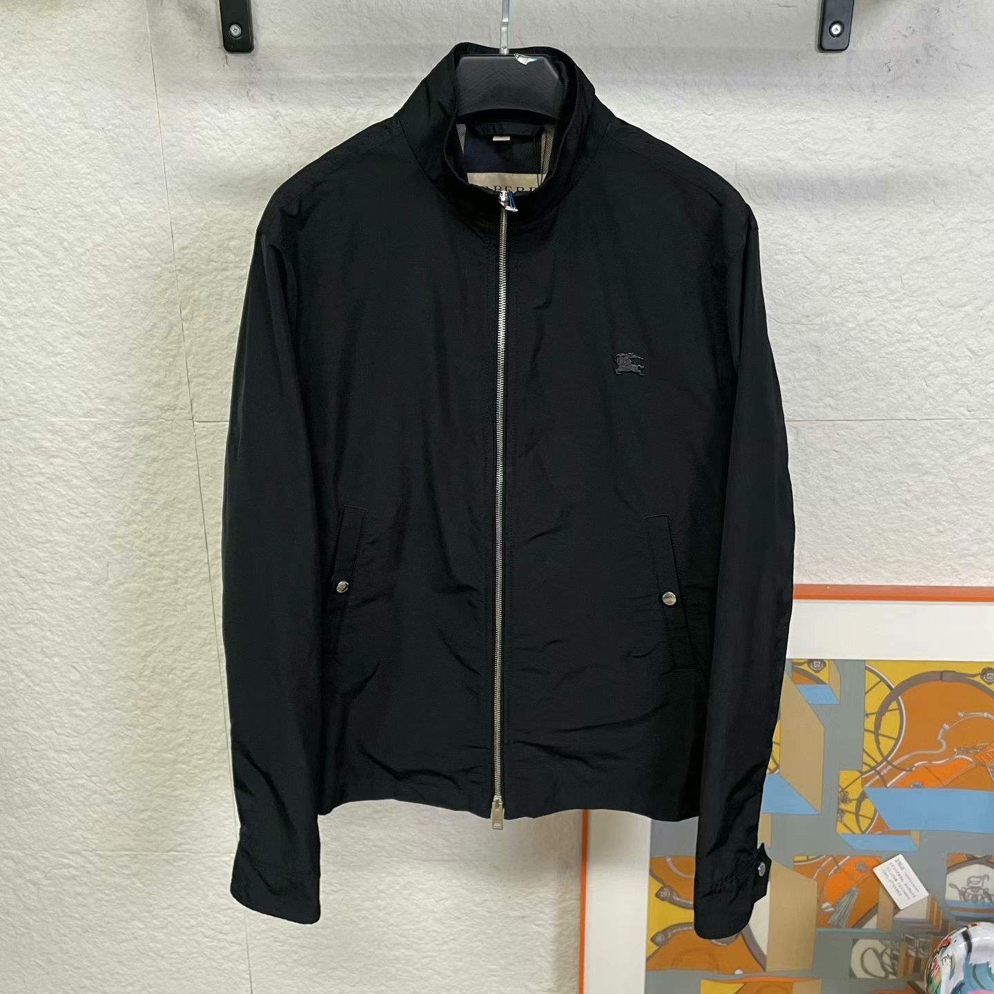 Burberry Burberry Metal Knight Logo Zip Jacket Size M Size US M / EU 48-50 / 2 - 1 Thumbnail