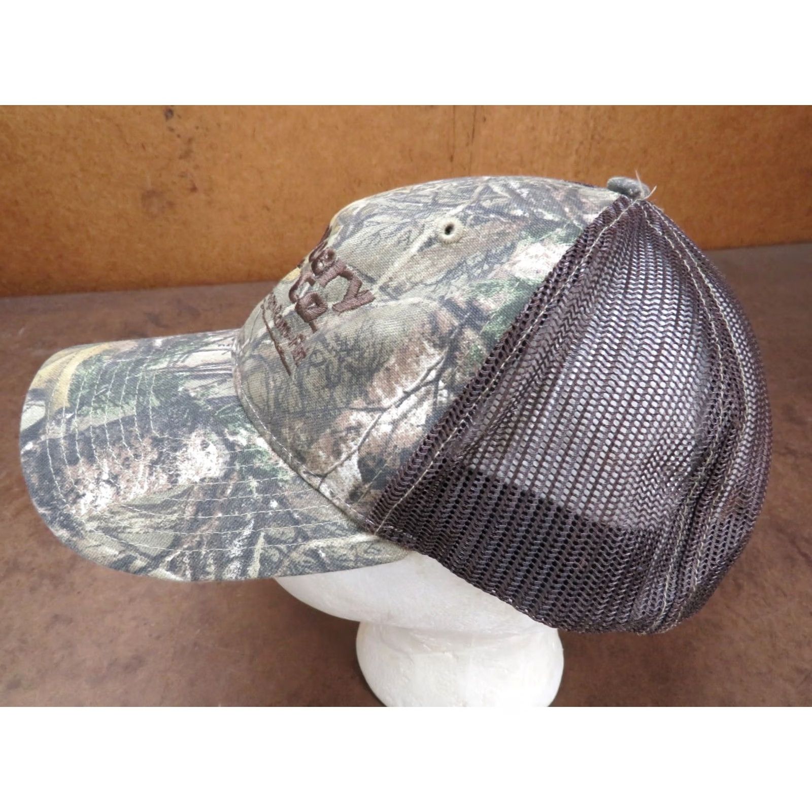 CO VINTAGE Dan Deery Motor Co Jeep Dodge Auto Dealer Camo Deer hunting snapback Hat Mens Size ONE SIZE - 2 Thumbnail