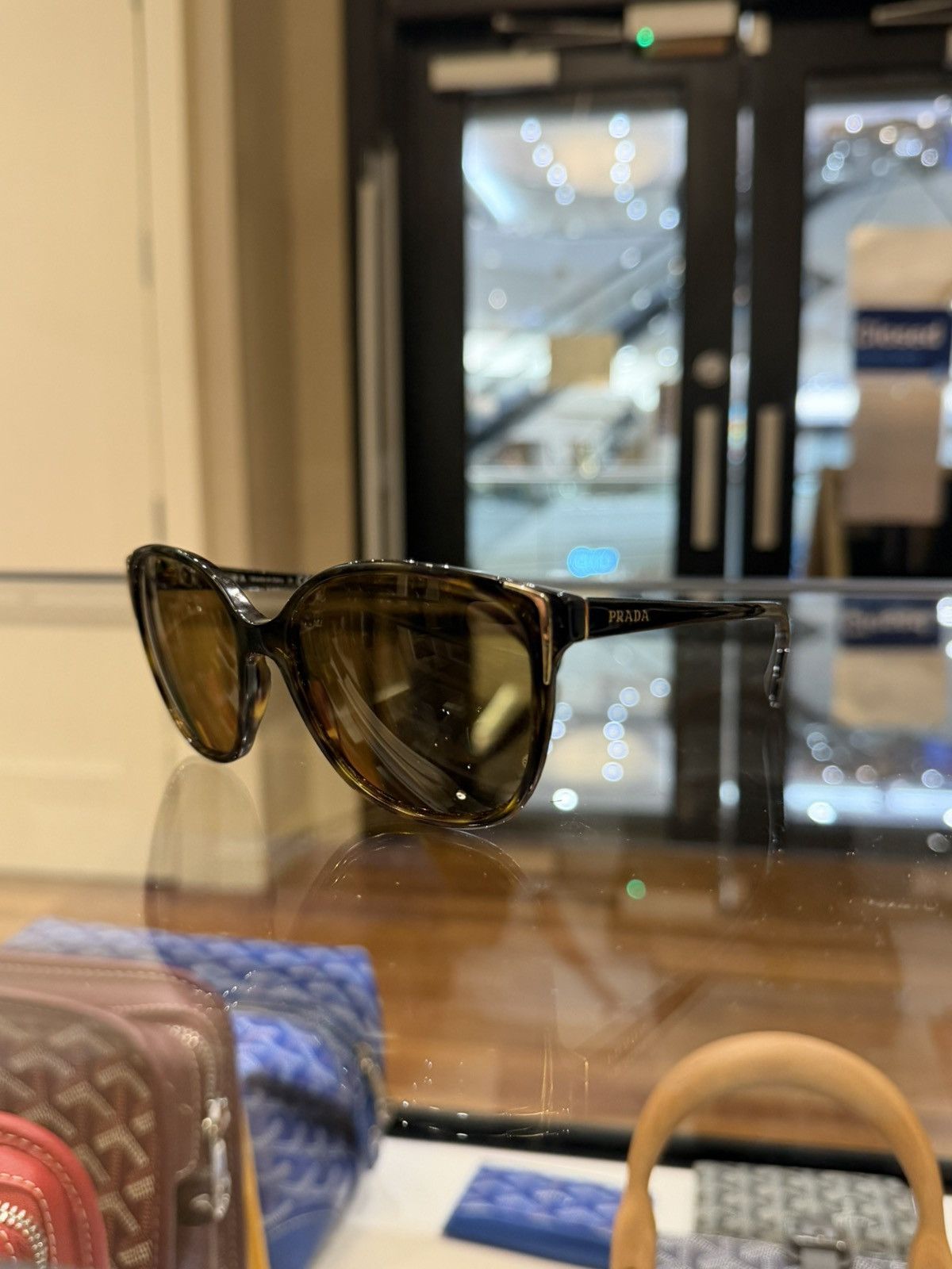 Prada Prada Round Sunglasses - Brown Size ONE SIZE - 1 Thumbnail