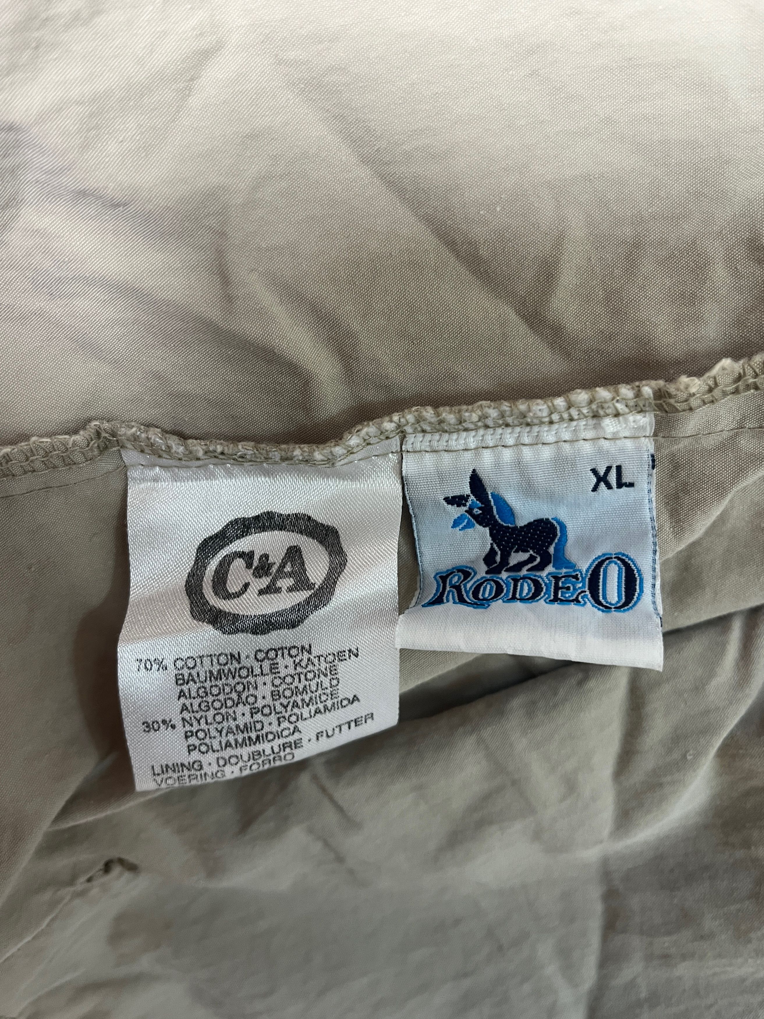 Other Vintage Rodeo C&A Tactical Utility Vest XL Khaki Workwear Size US XL / EU 56 / 4 - 8 Thumbnail