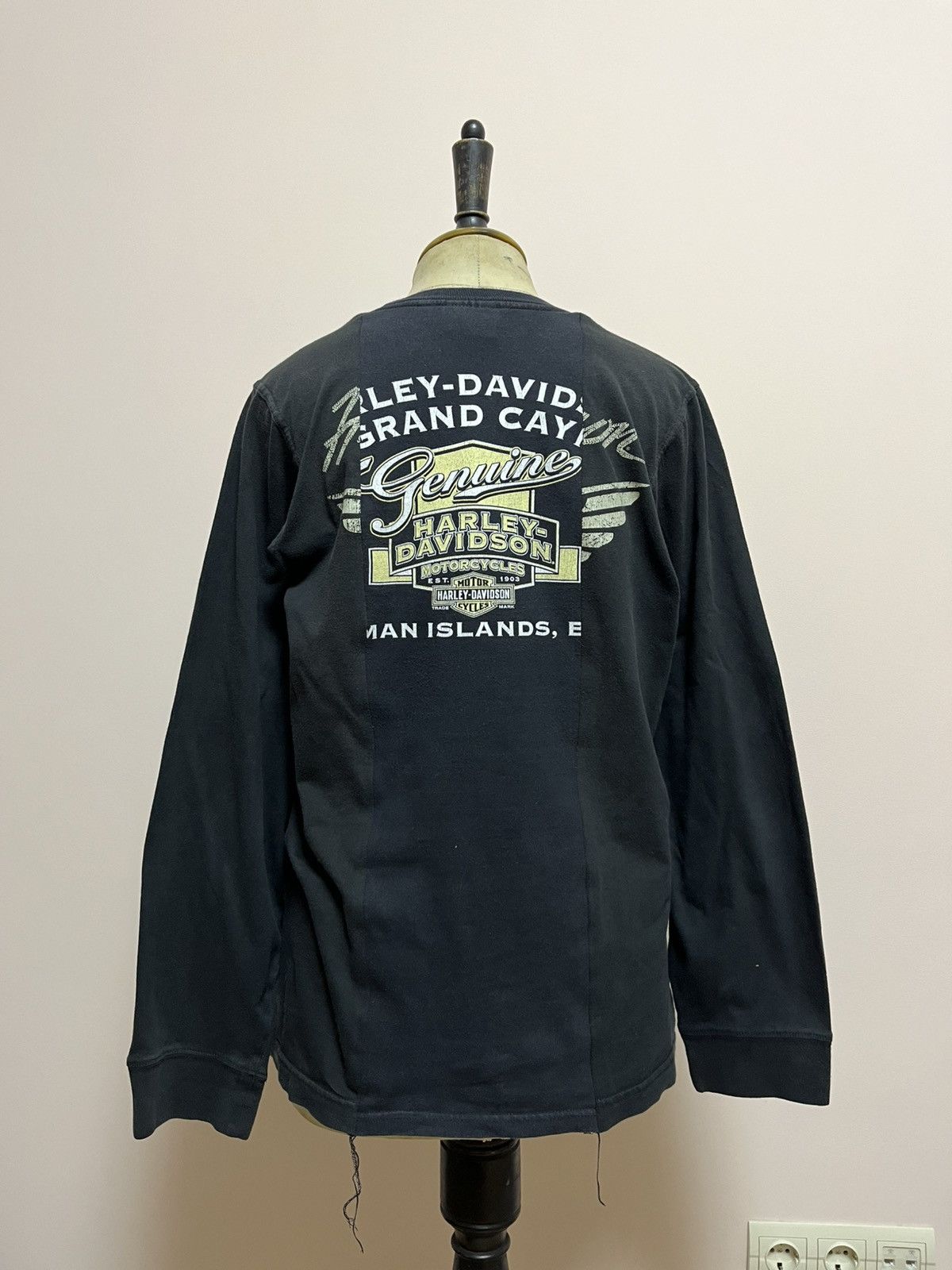 Harley Davidson × Vintage Harley Davidson long sleeve Size US M / EU 48-50 / 2 - 1 Thumbnail
