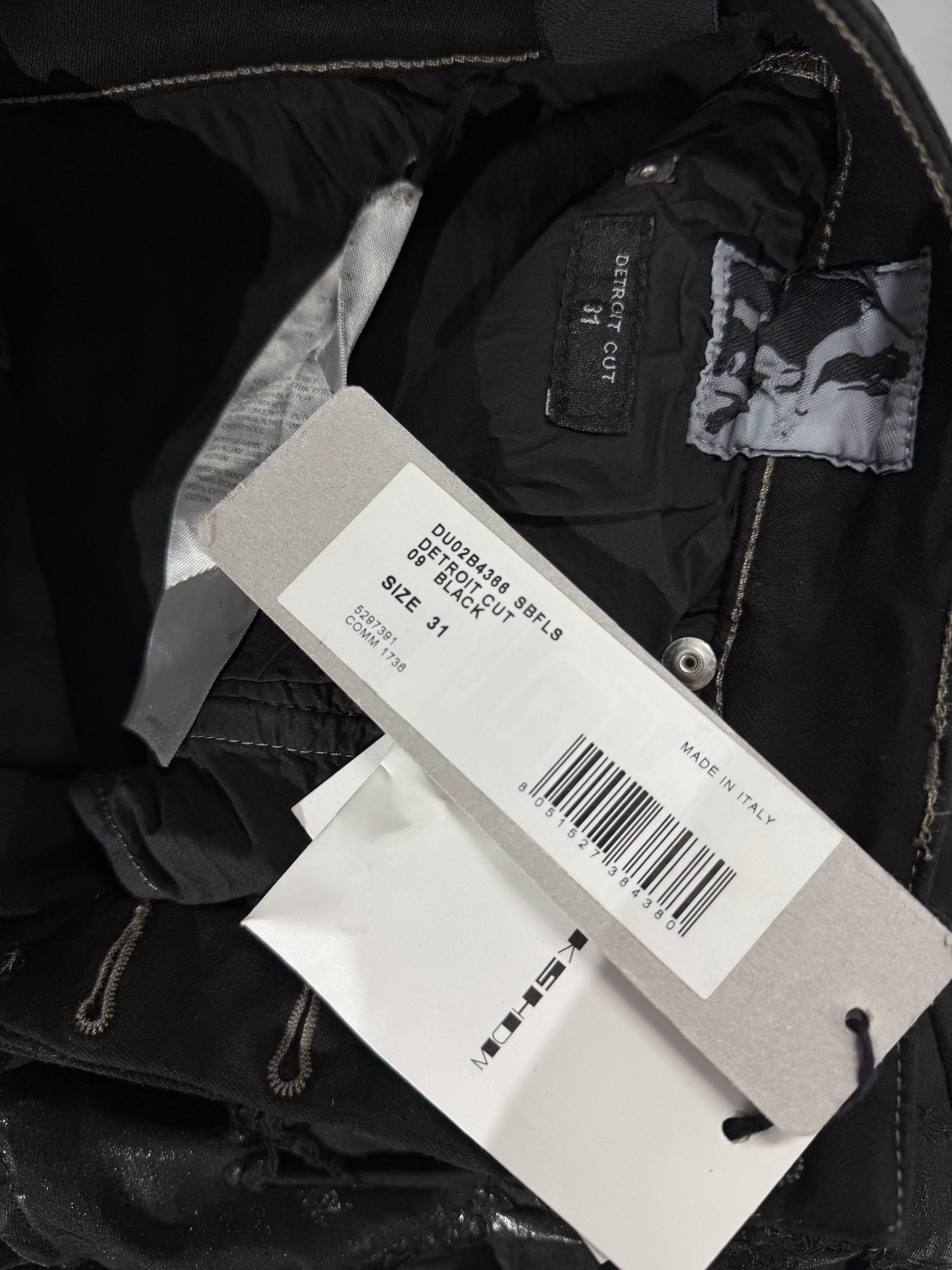 Rick Owens Drkshdw Rick Owens Drkshdw "Detroit Cut" Size US 31 - 7 Thumbnail