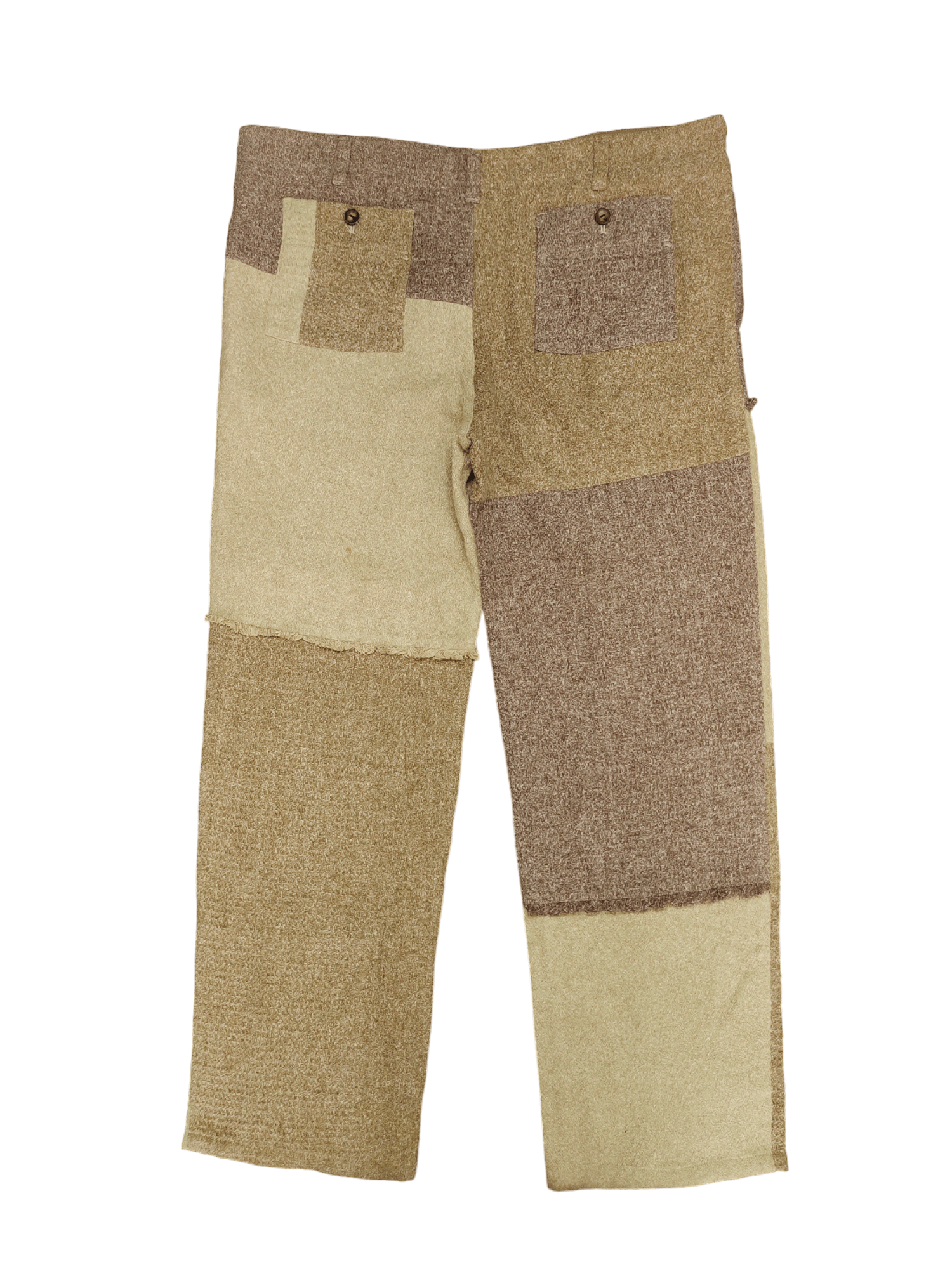 Comme des Garcons × Undercover Size 42 90s Benefit Patchwork Multicolor Baggy Pant Wide Leg Size US 42 / EU 58 - 1 Thumbnail