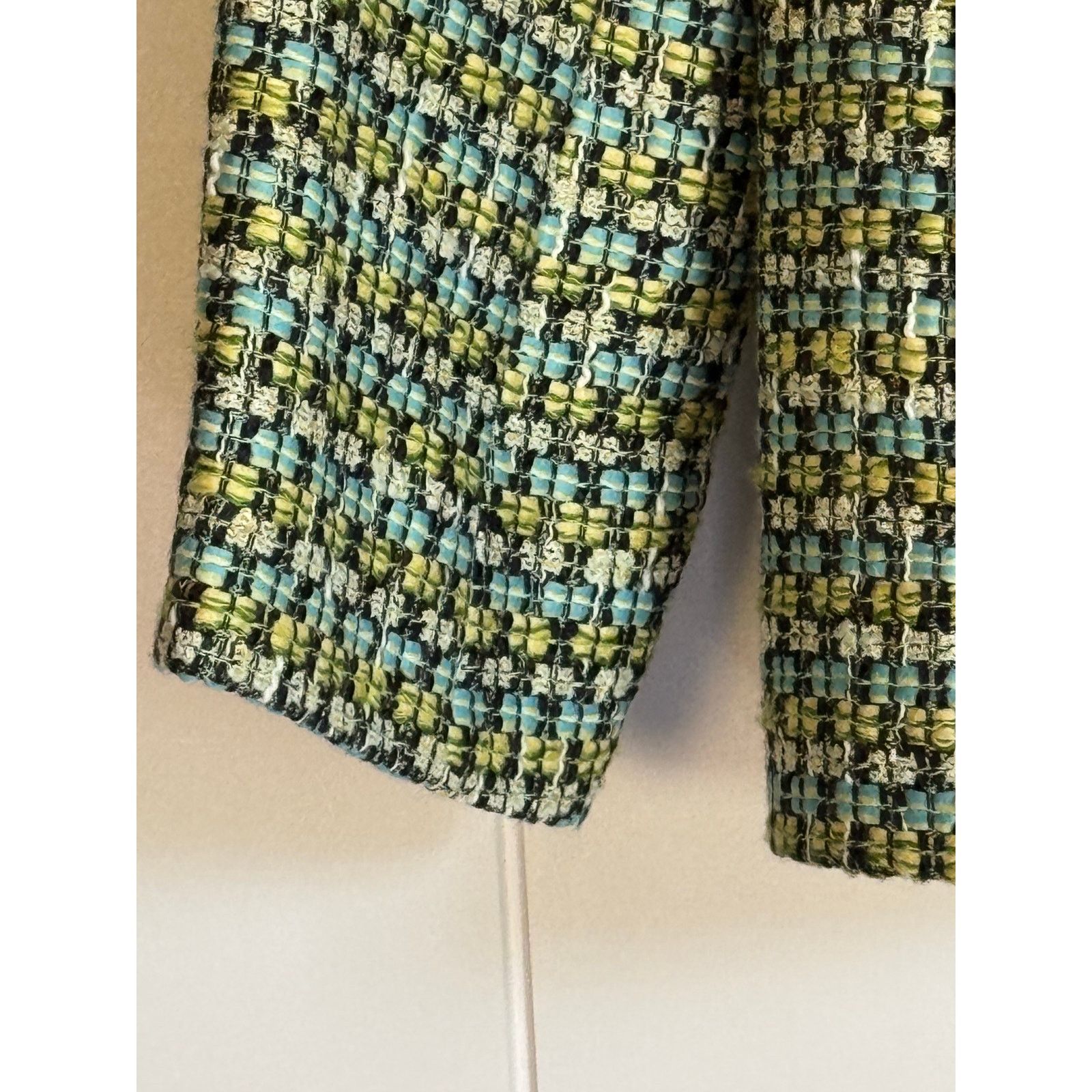Austin Reed Austin Reed · Tweed Open Blazer · Blue Yellow · Size 14 Size XL / US 12-14 / IT 48-50 - 4 Thumbnail