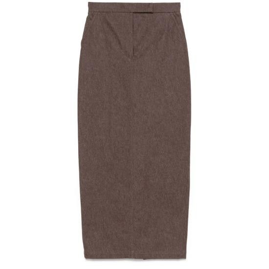 Max Mara MAX MARA Women Mid Skirts PIANOSA 742 002 BROWN Size 26" / US 2 / IT 38 - 1 Thumbnail
