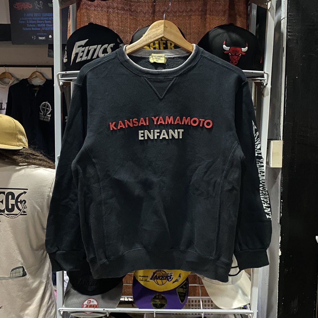 Kansai Yamamoto VINTAGE Kansai Yamamoto Enfant Crewneck Sweatshirt Size US S / EU 44-46 / 1 - 1 Thumbnail