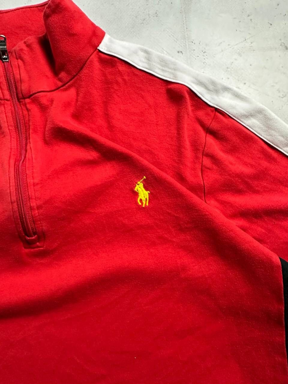 Polo Ralph Lauren Vintage Polo Ralph Lauren Quarter Zip Boxy Sweater M Size US M / EU 48-50 / 2 - 3 Thumbnail