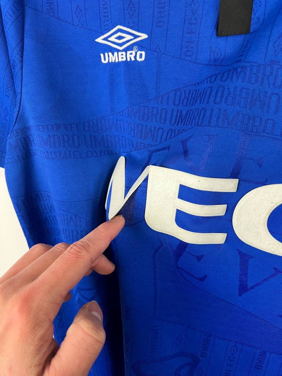 Vintage Everton Umbro vintage t-shirts size L Size US L / EU 52-54 / 3 - 3 Thumbnail