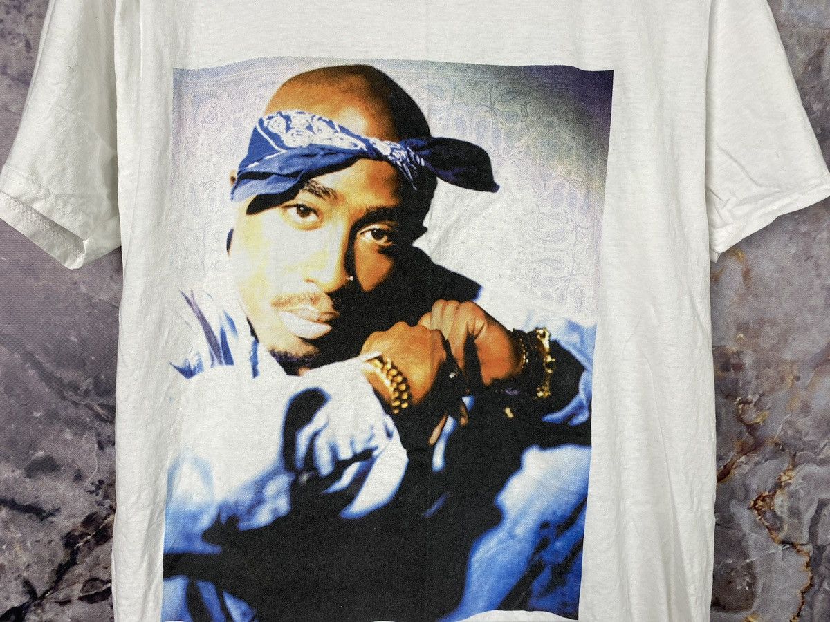 Vintage Men’s 2Pac Tupac Shakur T-Shirt Vintage Streetwear Size S Size US S / EU 44-46 / 1 - 4 Thumbnail