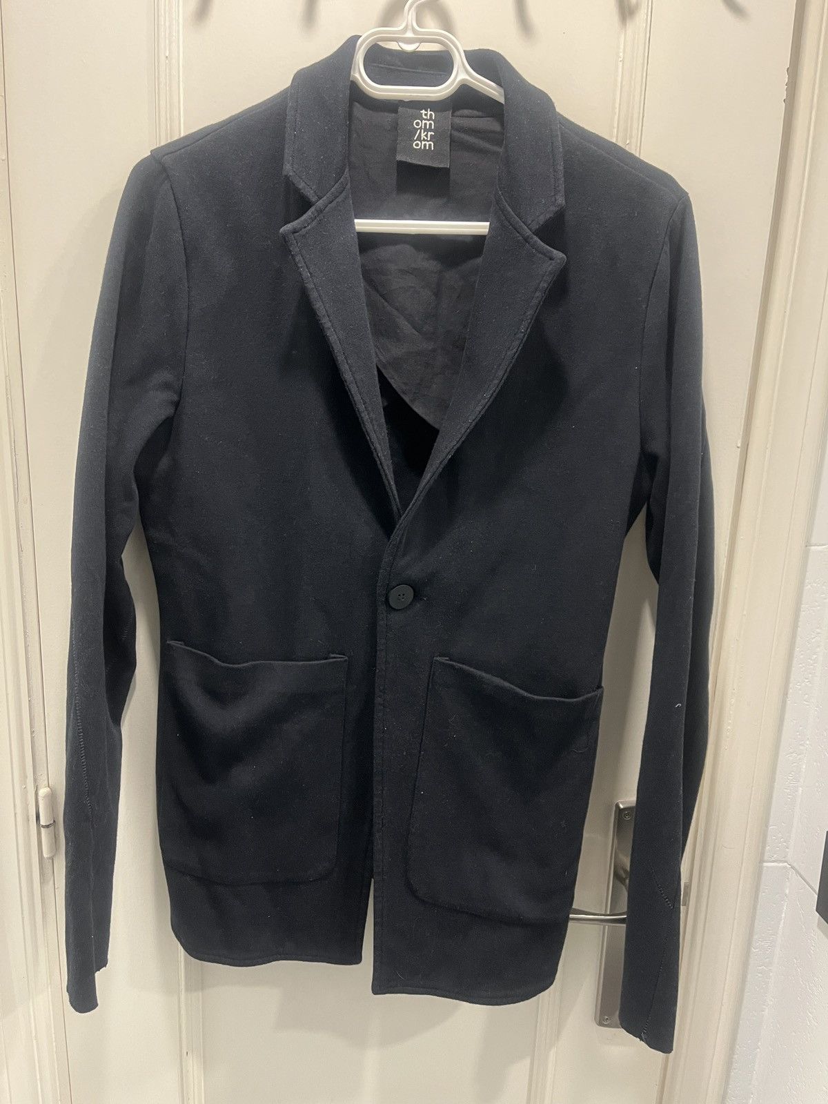 Thom Krom THOM KROM Cotton single breast blazer Size US S / EU 44-46 / 1 - 2 Thumbnail