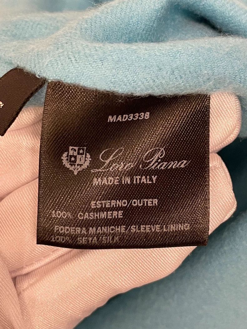 Loro Piana Loro Piana Blue Cashmere Coat S- Size US S / EU 44-46 / 1 - 6 Thumbnail