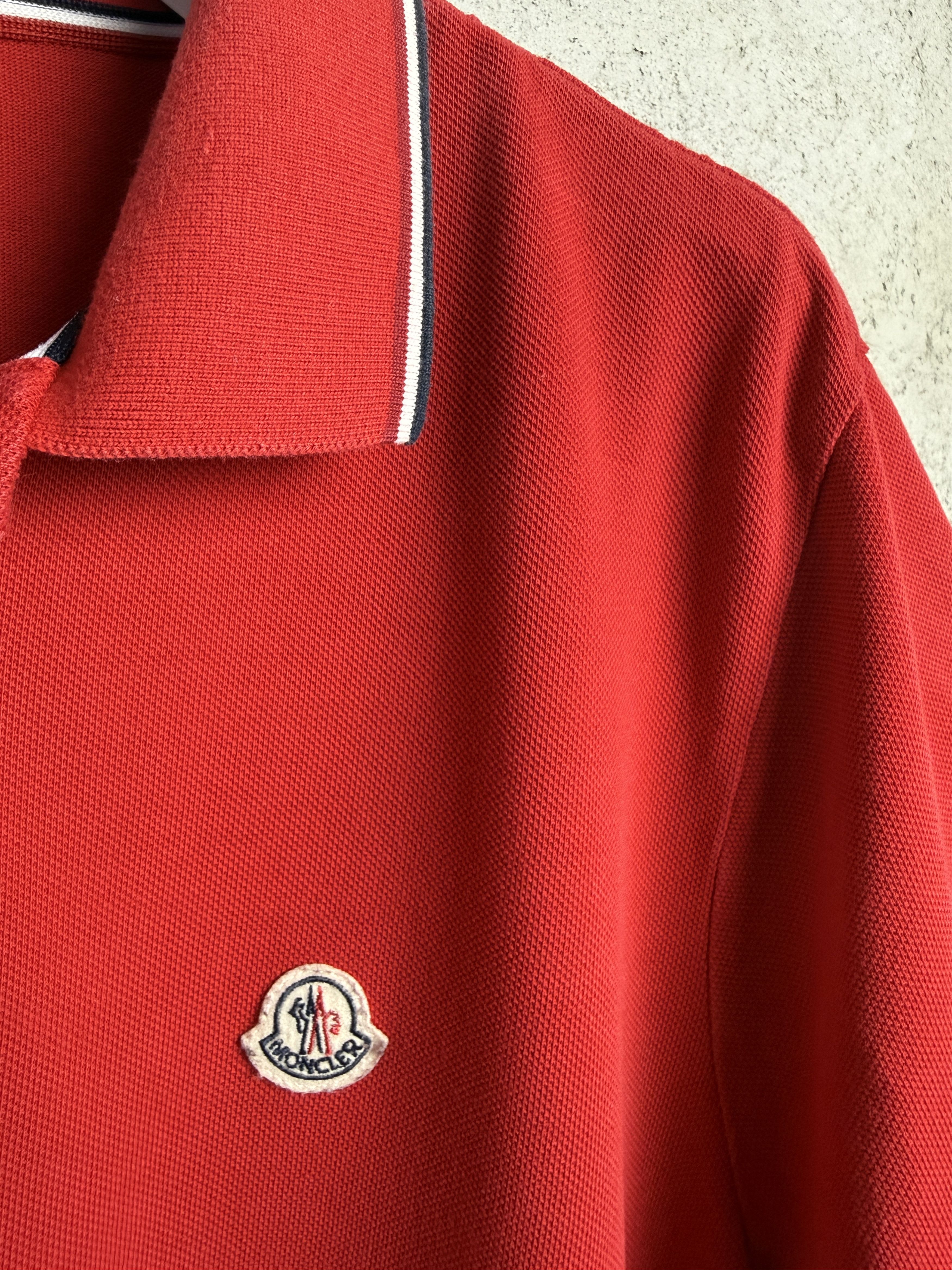 Moncler Moncler small logo polo t-shirt tee casual Size US XXL / EU 58 / 5 - 2 Thumbnail