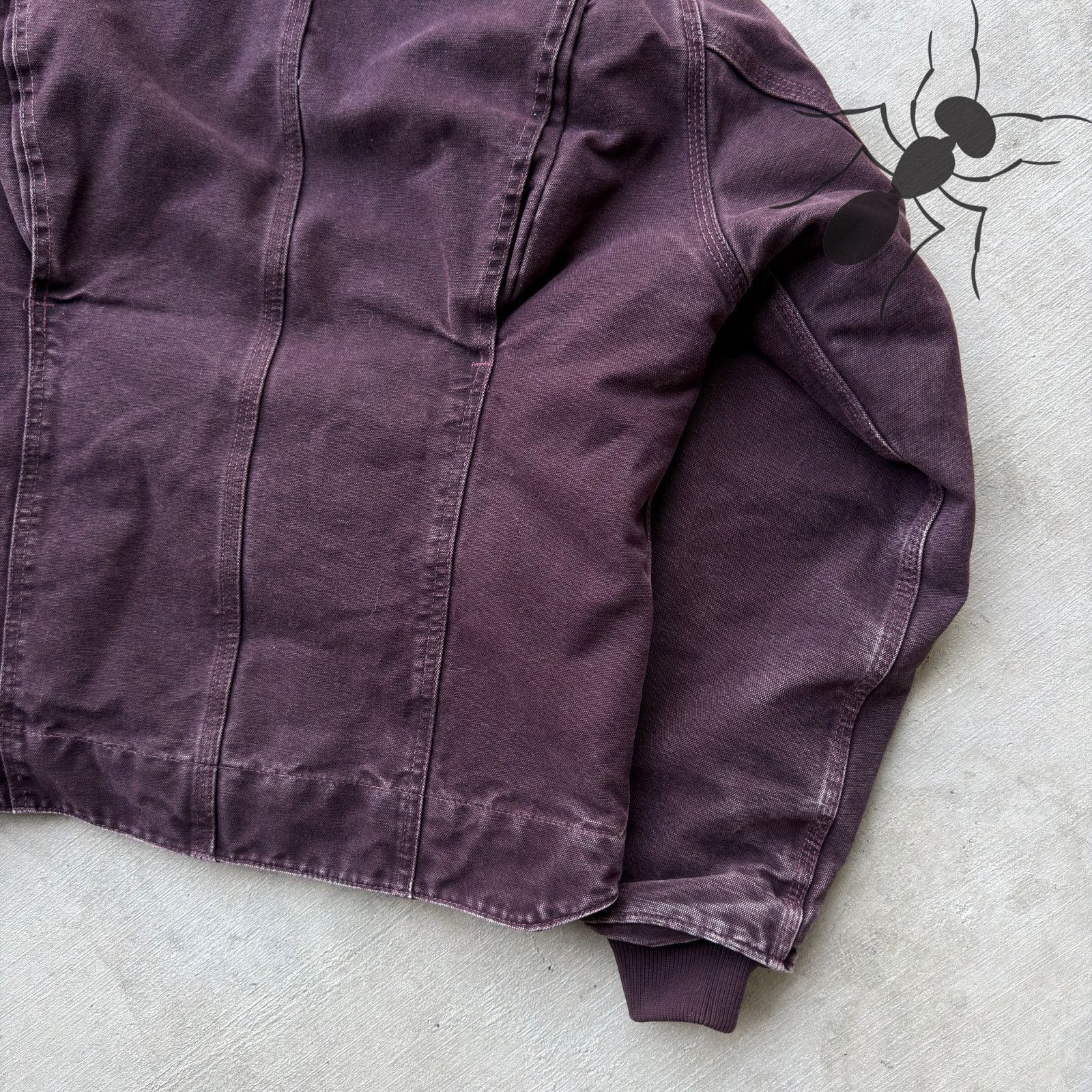Carhartt × Vintage Carhartt WOMENS WJ141 DWN purple Sierra work wear jacket Size US S / EU 44-46 / 1 - 8 Thumbnail