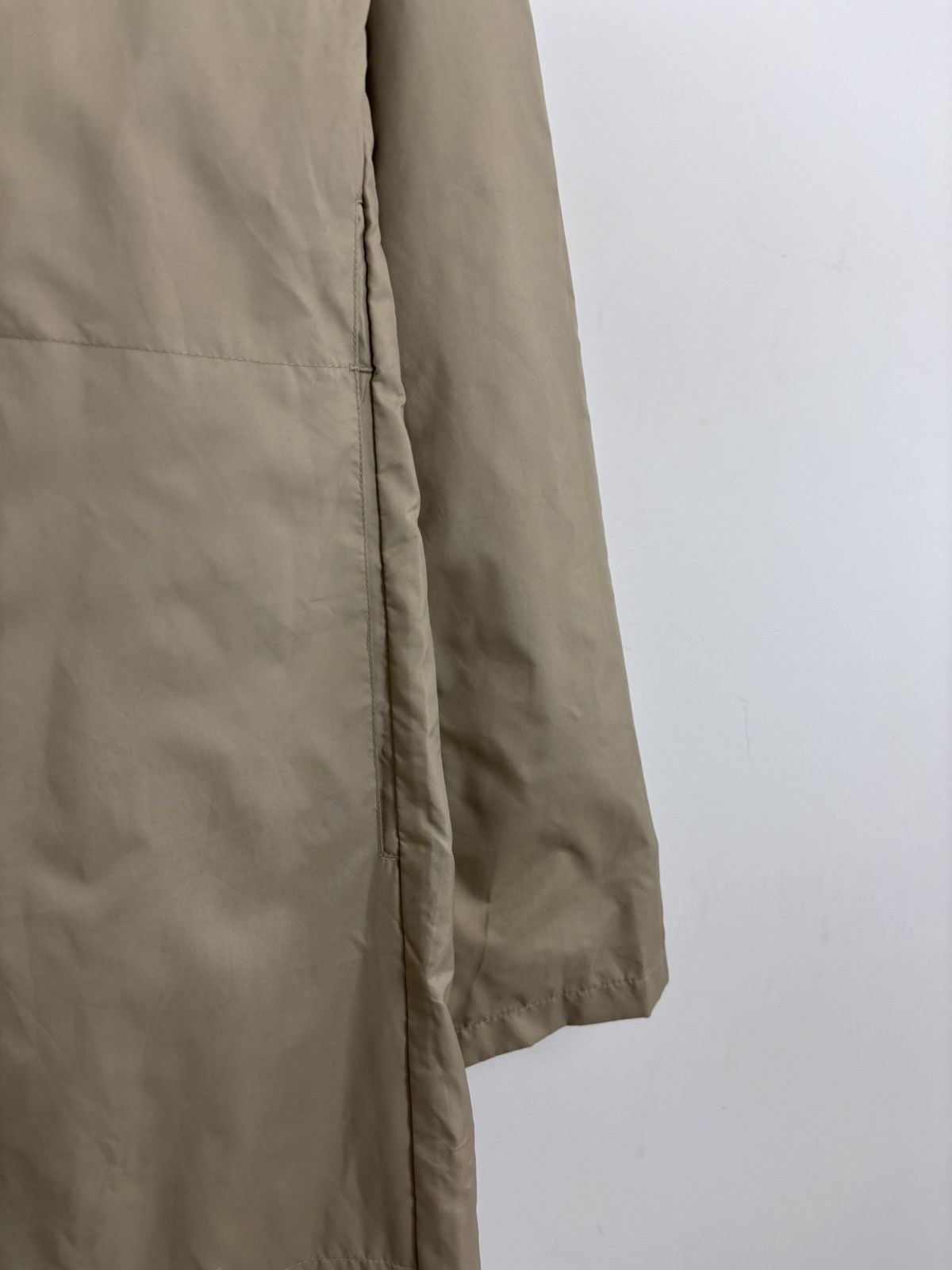 Armani Armani Jeans Women’s Beige Brown Long Trench Coat Size XL / US 12-14 / IT 48-50 - 9 Thumbnail