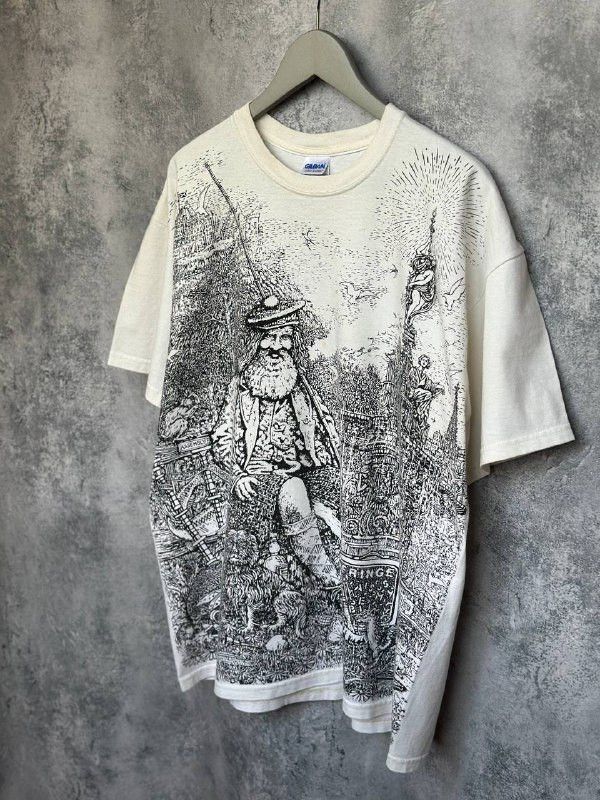 Arts & Science Gildan Graphic T-Shirt Fringe Festival Illustration Art Tee Size US XL / EU 56 / 4 - 1 Thumbnail