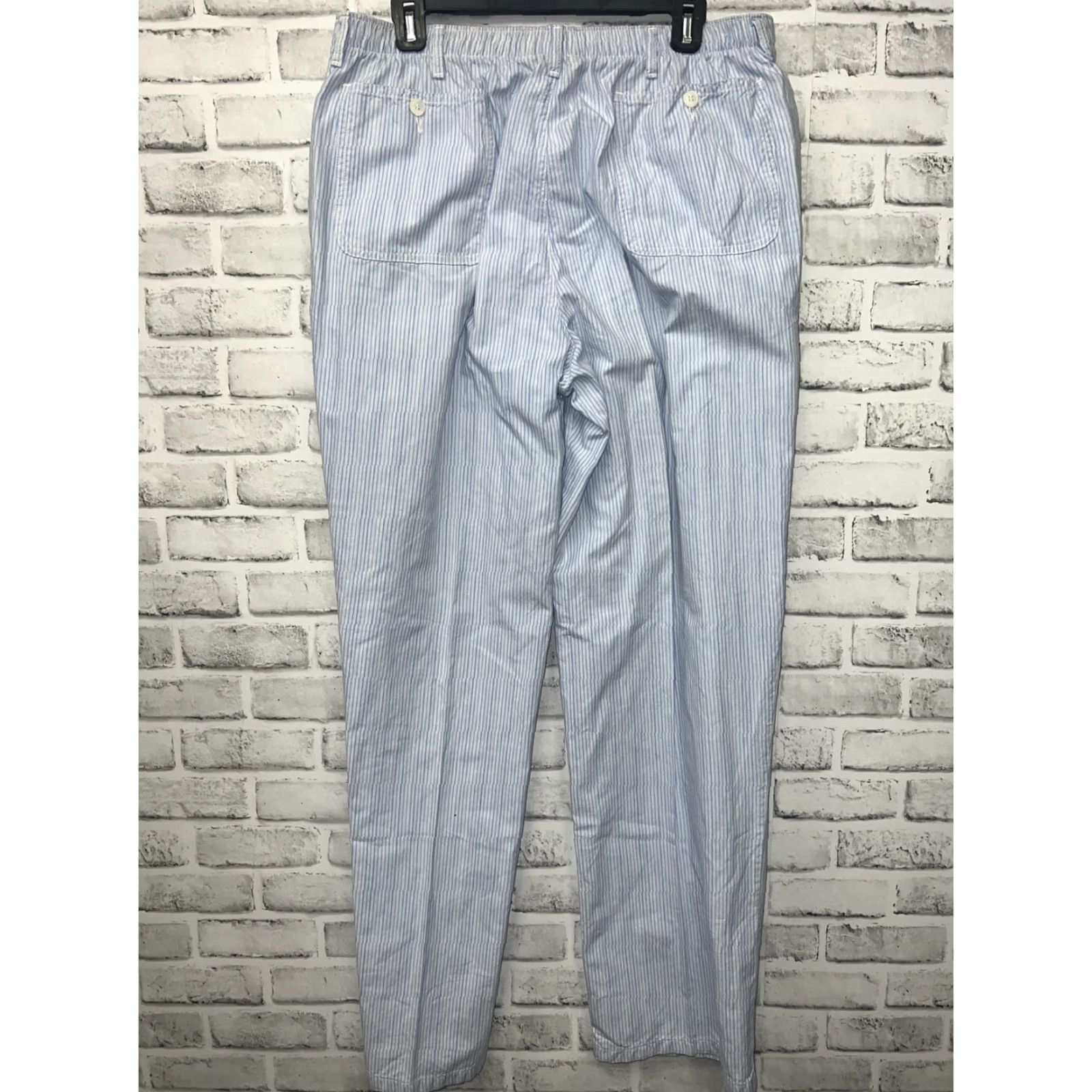 Polo Ralph Lauren Polo Ralph Lauren Pajama Pants Men Blue Striped 36x36 Regular Sleepwear Clothing Men Size US M / EU 48-50 / 2 - 4 Thumbnail