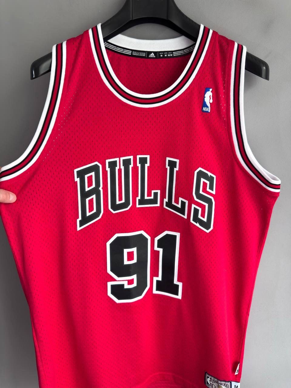 Adidas Adidas Chicago Bulls NBA Basketball Jersey #91 RODMAN, M Size US M / EU 48-50 / 2 - 5 Thumbnail