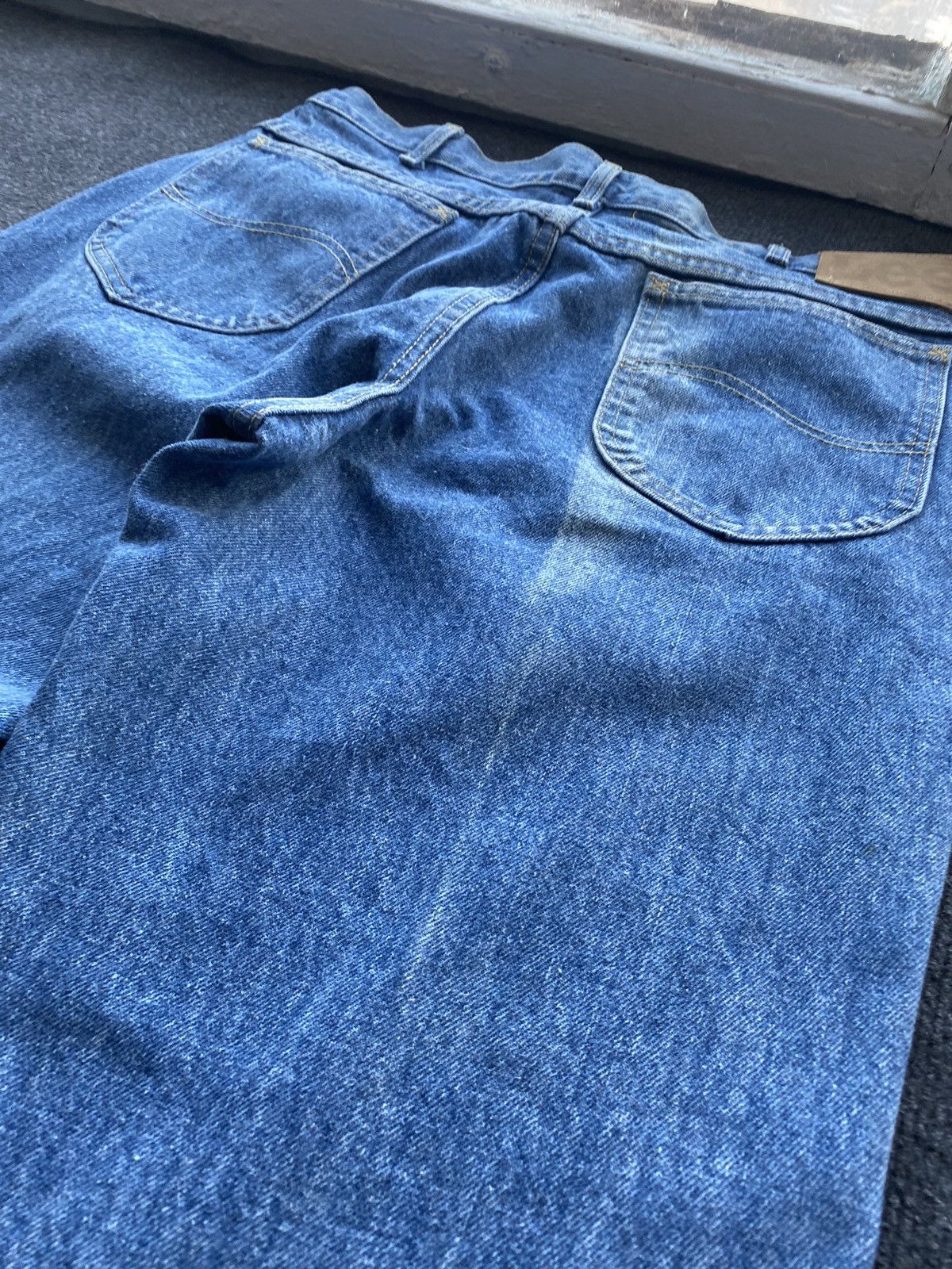 Lee 🔥80s Lee riders archive union made blue washed light jeans Size US 36 / EU 52 - 21 Thumbnail