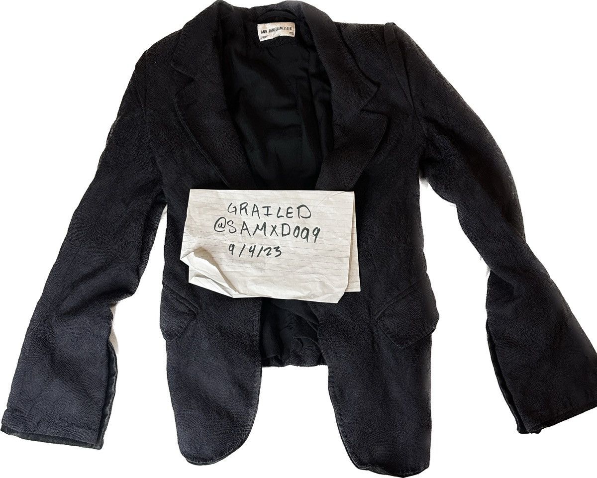 Ann Demeulemeester Ann Demeulemester Blazer Size: XS / 36 Size XS / US 0-2 / IT 36-38 - 7 Thumbnail
