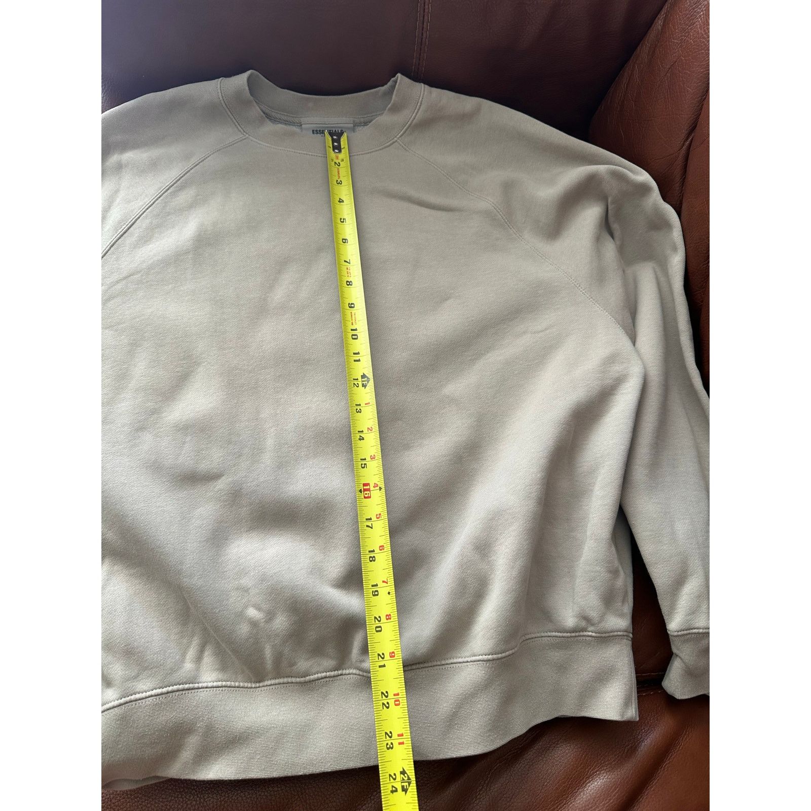Fear of God Fear of God Essentials Men's Brown Fleece Crewneck - Size S Size US S / EU 44-46 / 1 - 7 Thumbnail