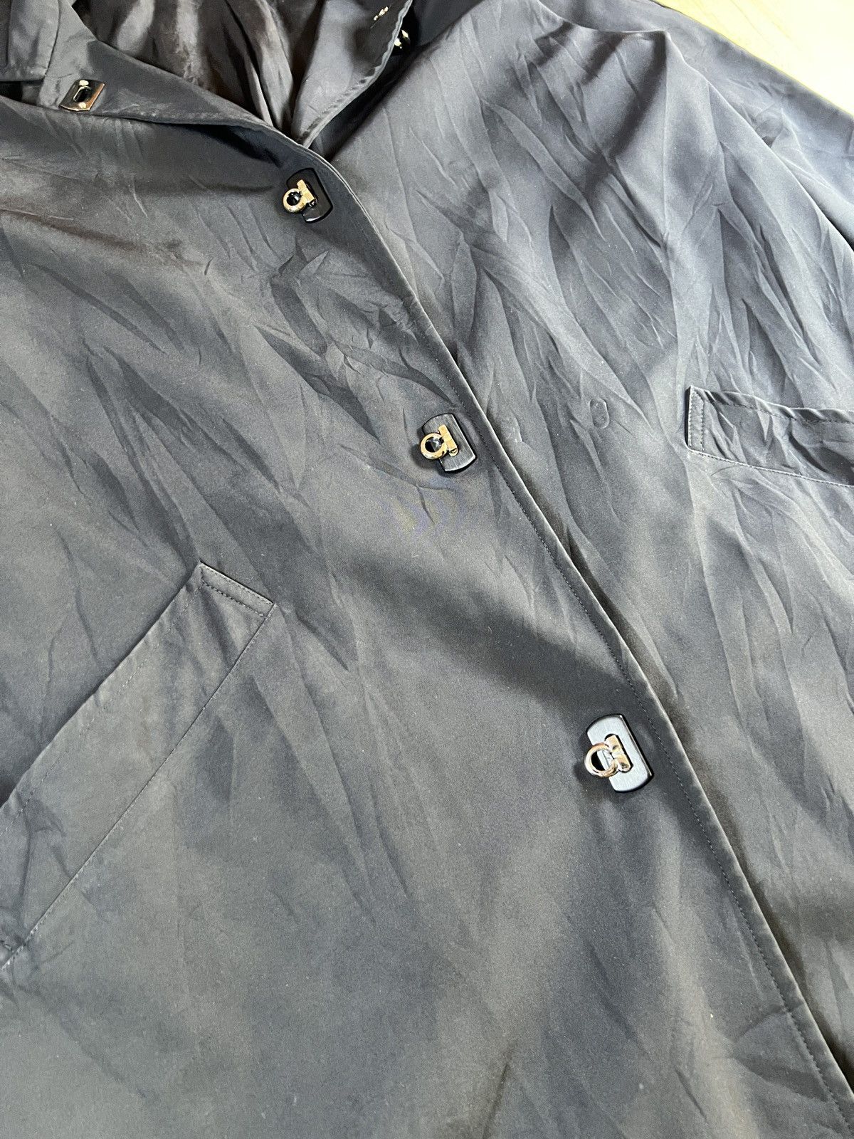 Salvatore Ferragamo Salvatore Ferragamo Vintage Long Coat Italian Designer Size US M / EU 48-50 / 2 - 4 Thumbnail