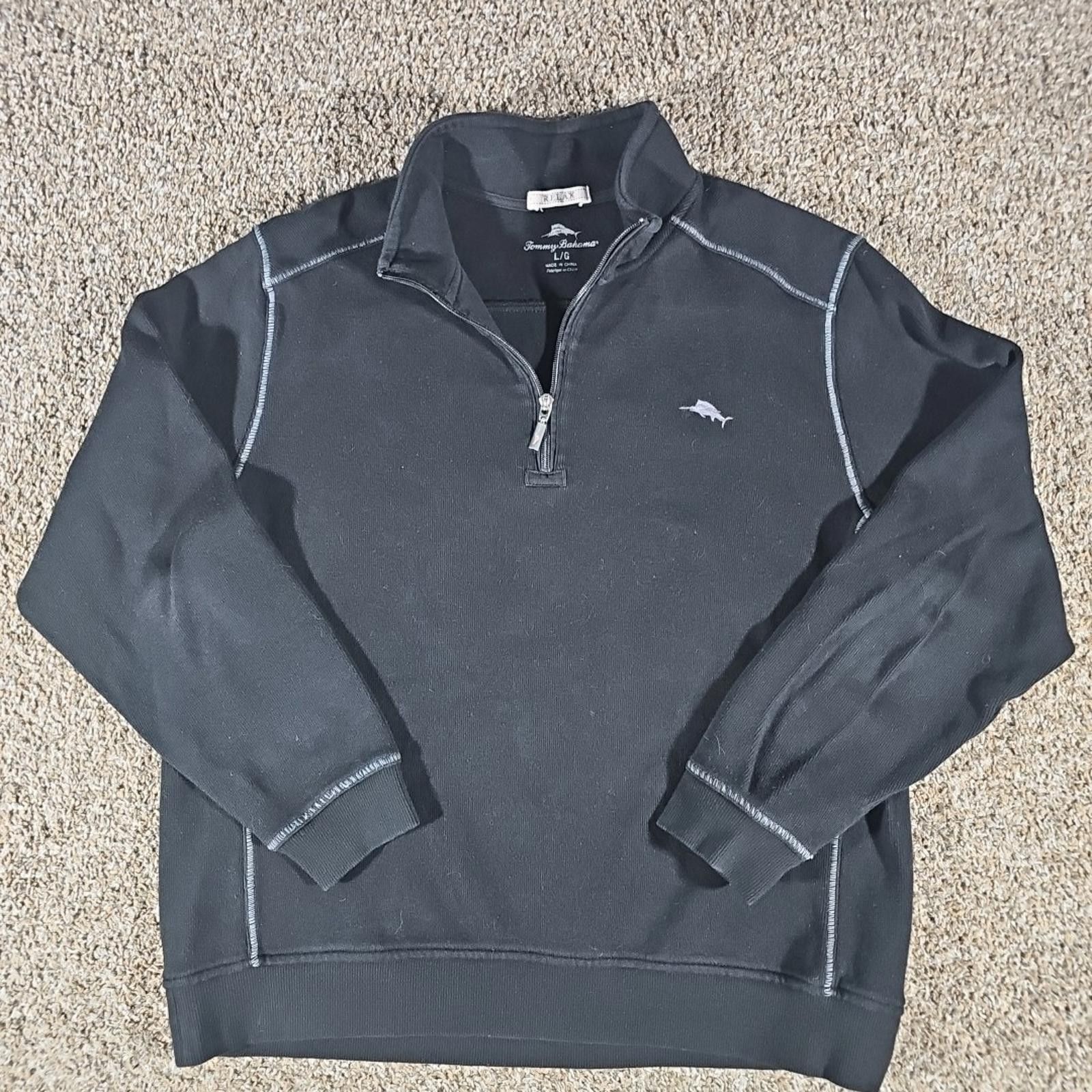 Tommy Bahama Tommy Bahama Relax 1/4 Zip L Sweater Size US L / EU 52-54 / 3 - 1 Thumbnail