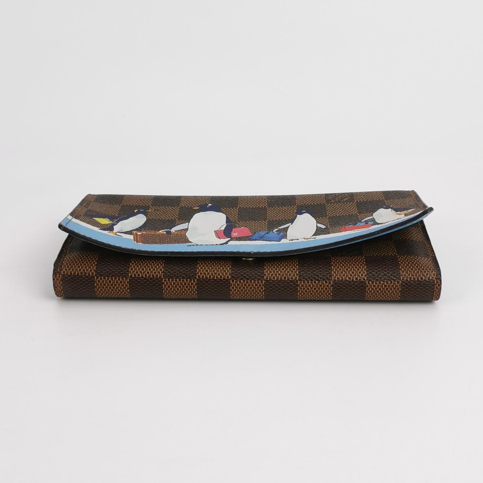 Louis Vuitton Louis Vuitton (LV) Damier Checkerboard Penguin Print Wallet Size ONE SIZE - 2 Thumbnail