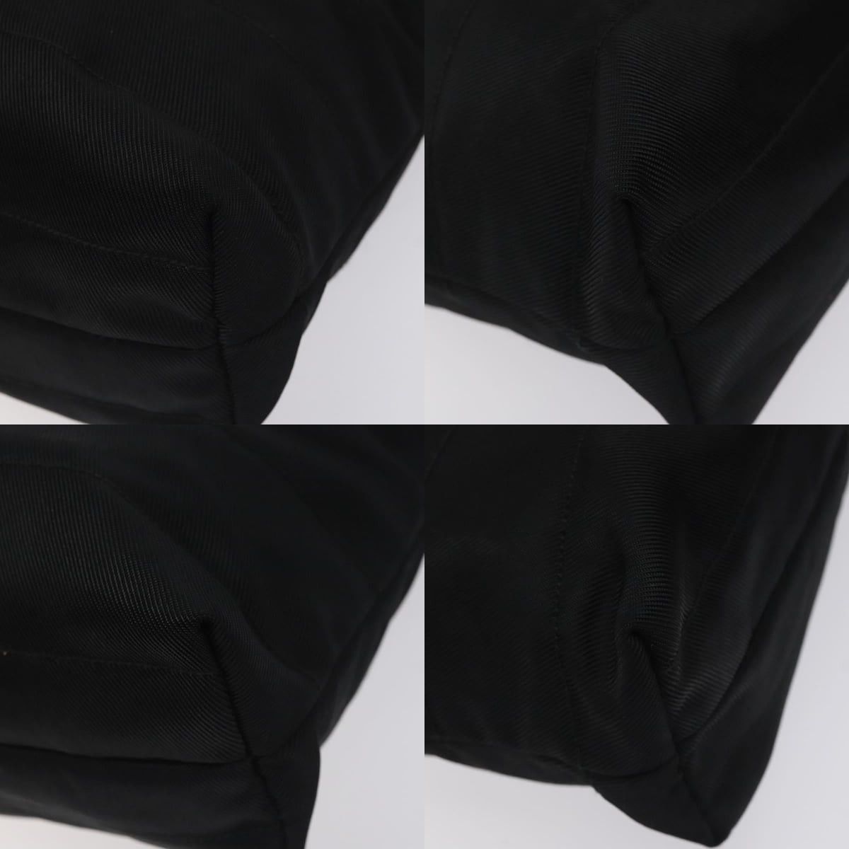 Gucci GUCCI Tote Bag Nylon Leather Black Silver 002 123 002 123 Size ONE SIZE - 10 Thumbnail